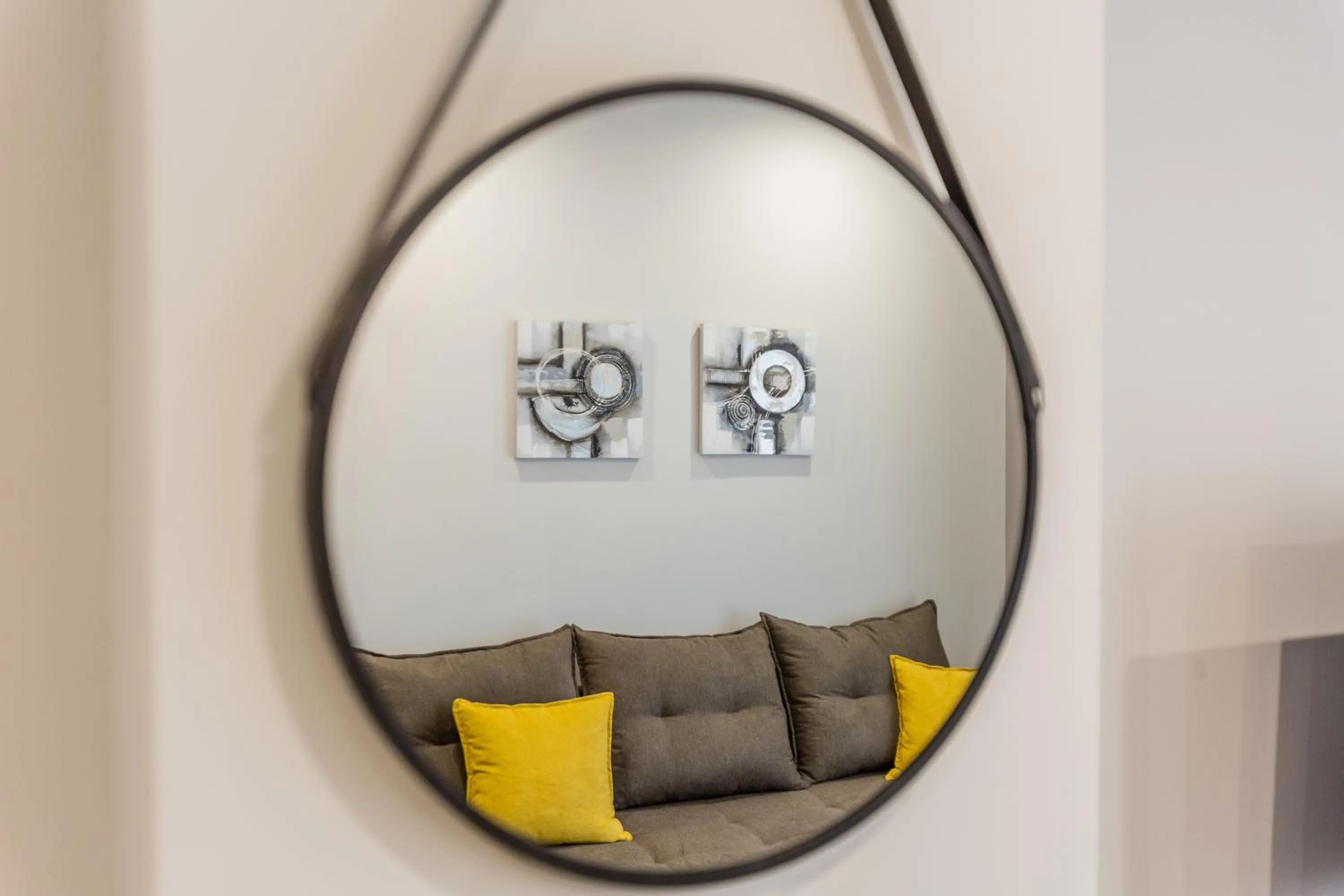 Living room in Raise Athens Metro Apartments