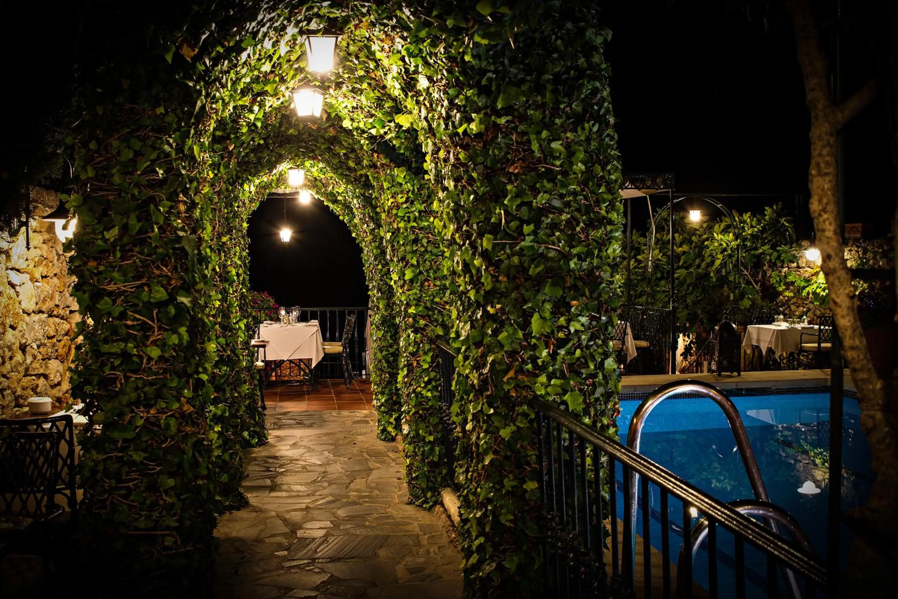 Decorative detail in Hotel Carabeo