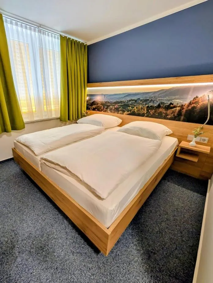 Bed in Akademiehotel Jena