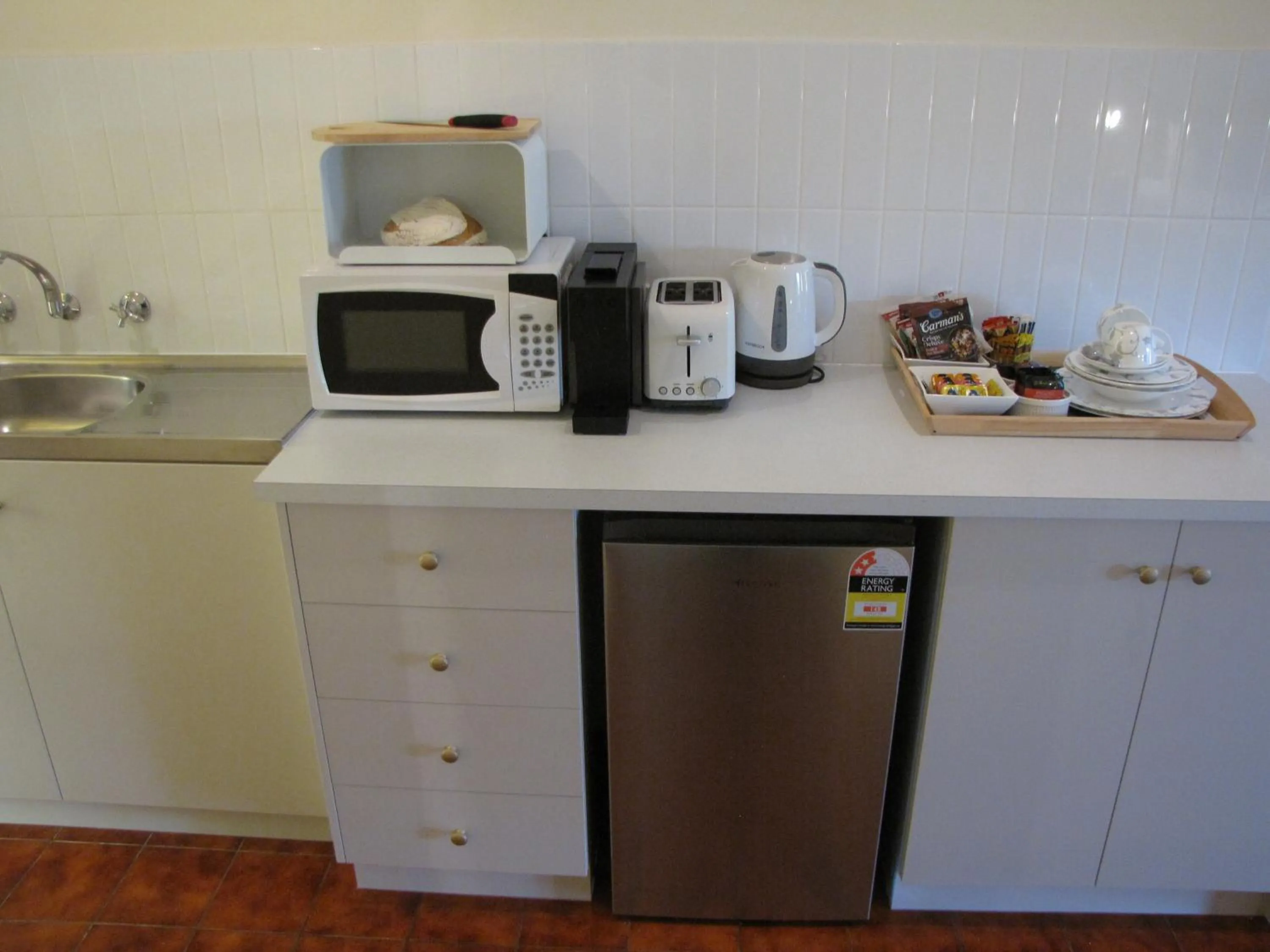 Coffee/tea facilities in 1839 Cottages