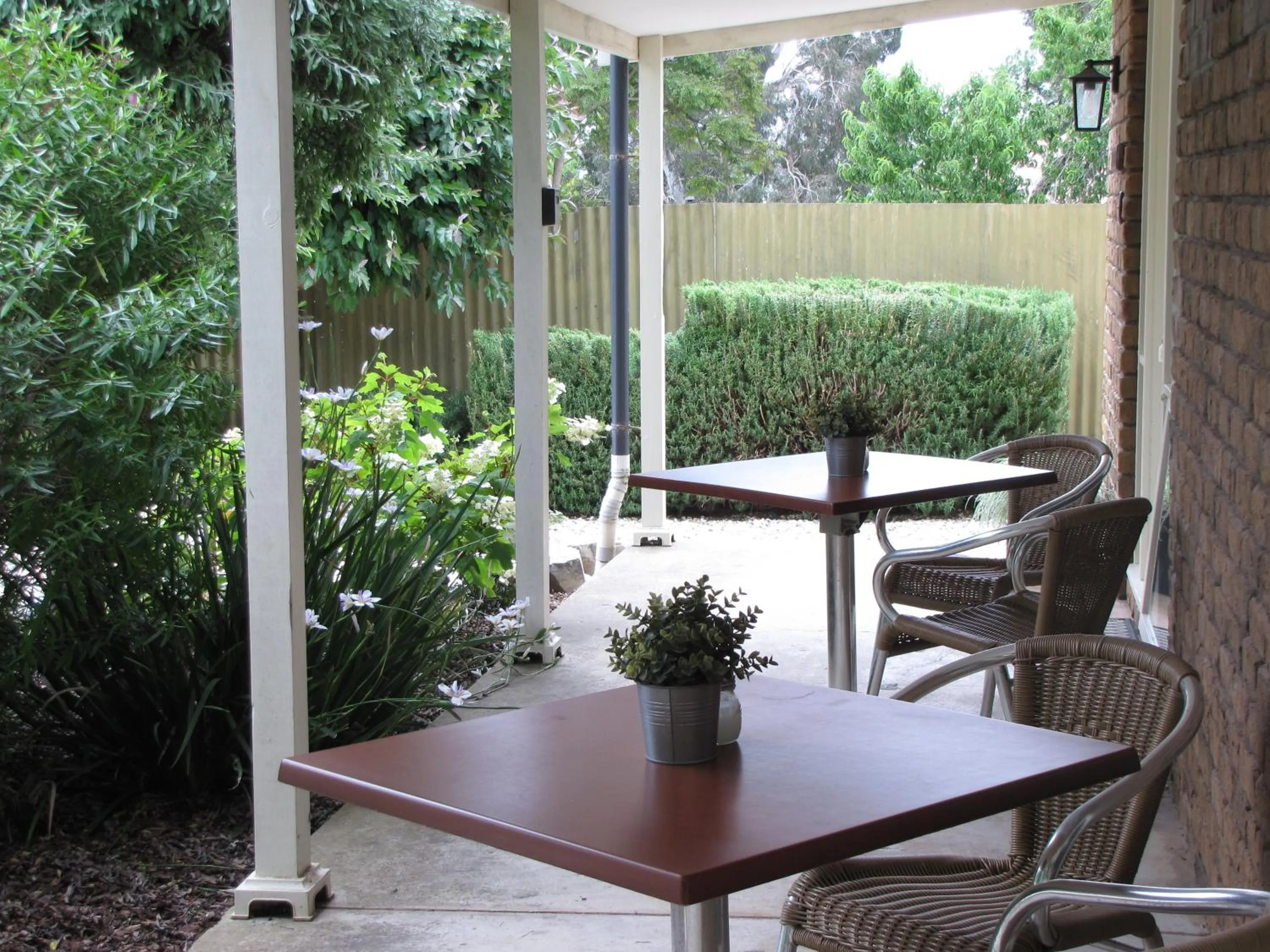 Garden in 1839 Cottages