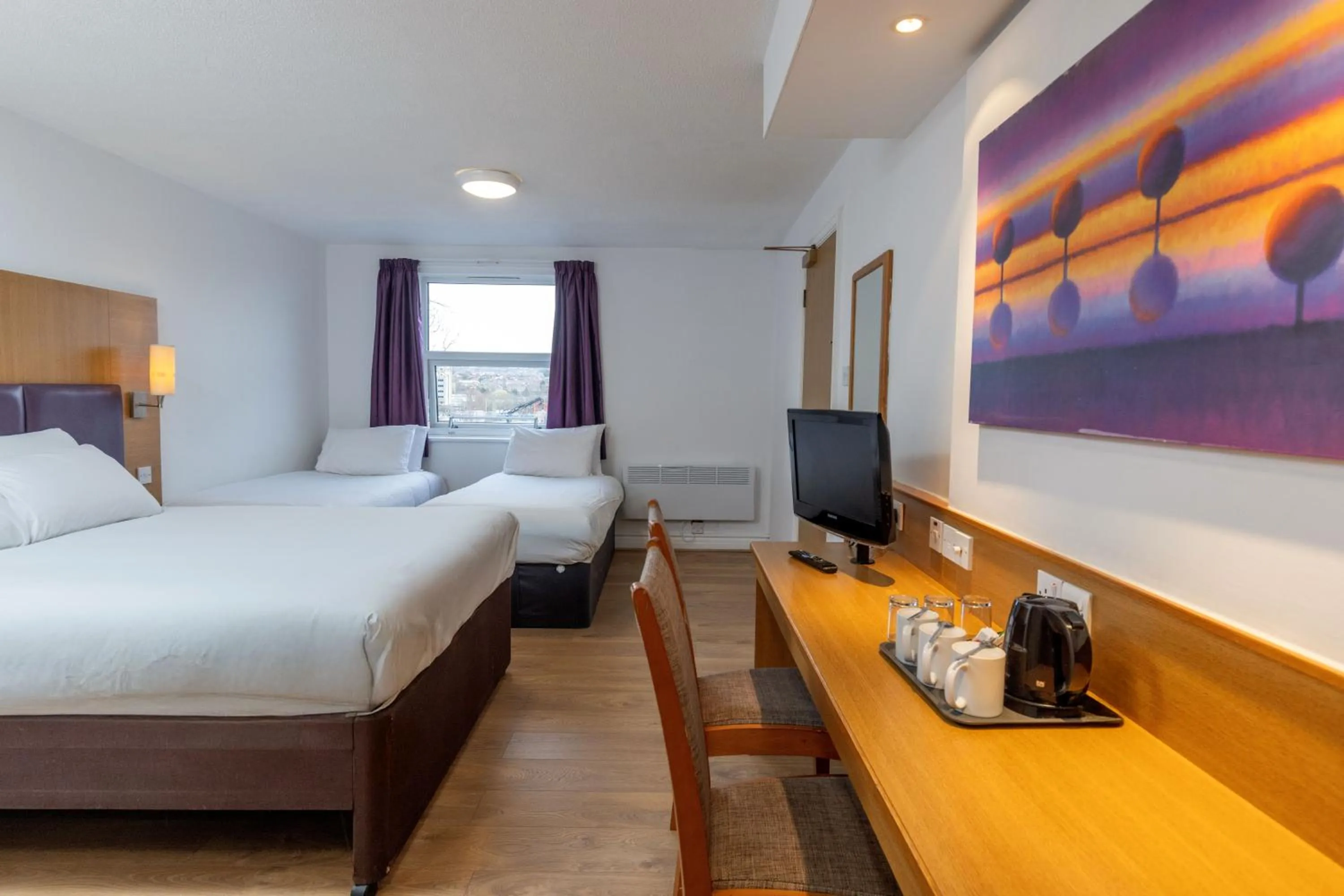 Bed in Embassy Hotel, Newcastle City Centre, Sure Collection by Best Western