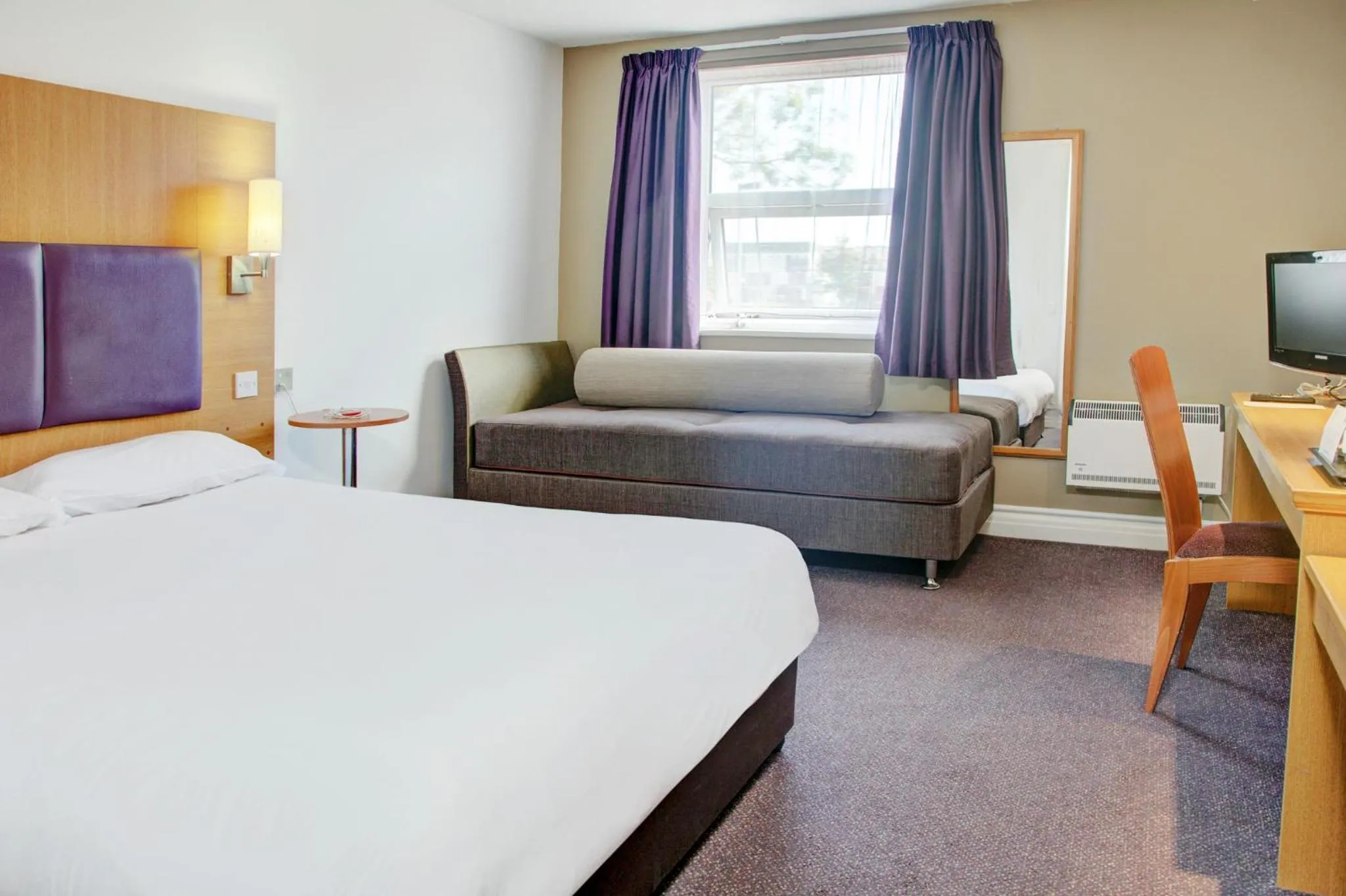 Photo of the whole room, Bed in Embassy Hotel, Gateshead Newcastle, Sure Hotel Collection by Best Western