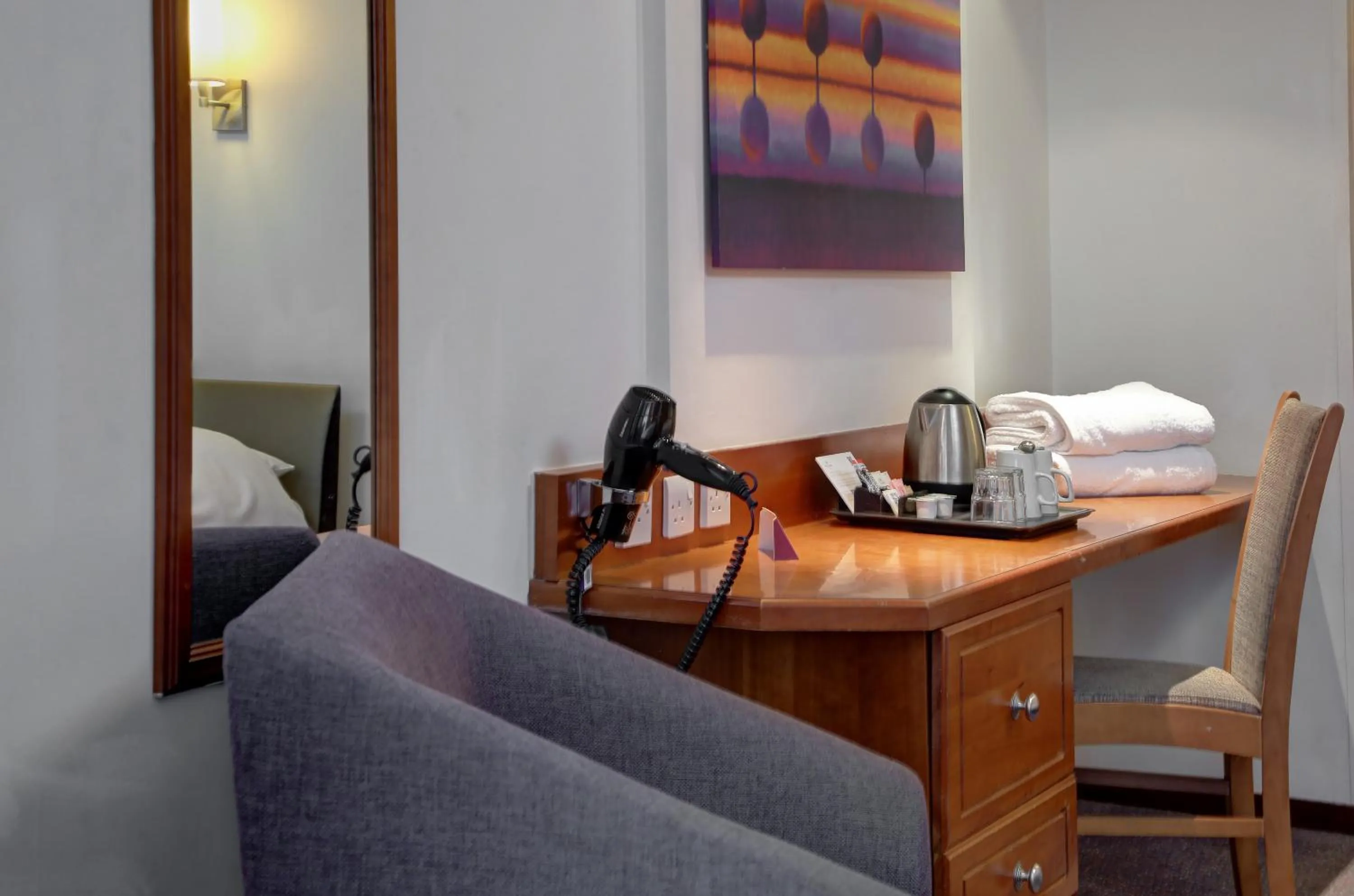Coffee/tea facilities, Bed in Plaza Chorley; Sure Hotel Collection by Best Western