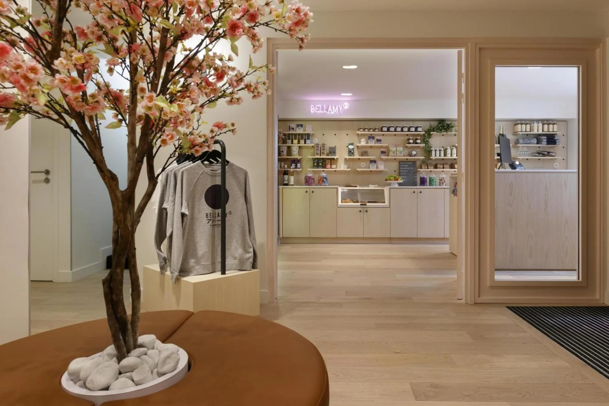 Lobby or reception in Appart'hôtel Bellamy Chamonix