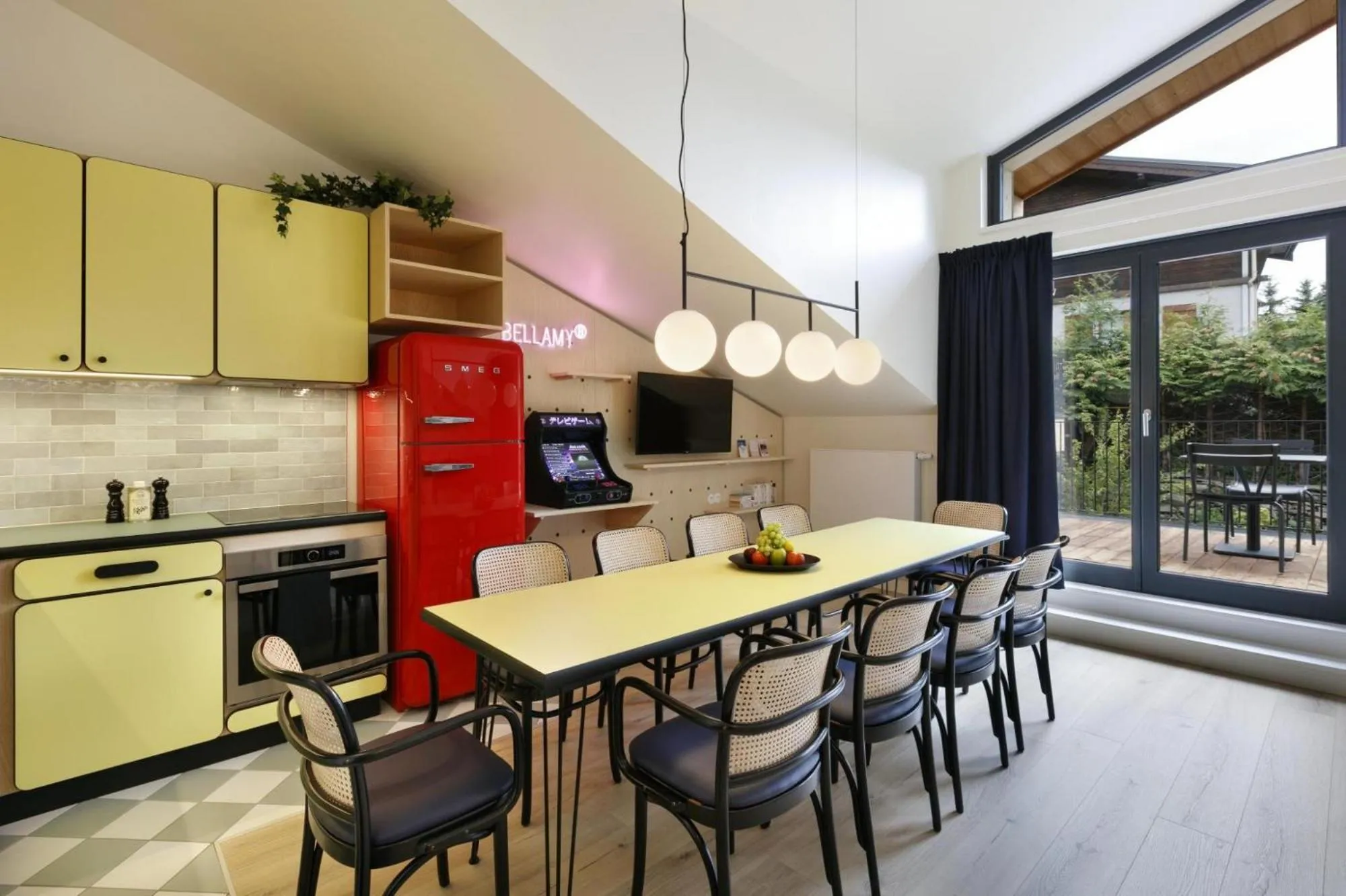 Patio in Appart'hôtel Bellamy Chamonix