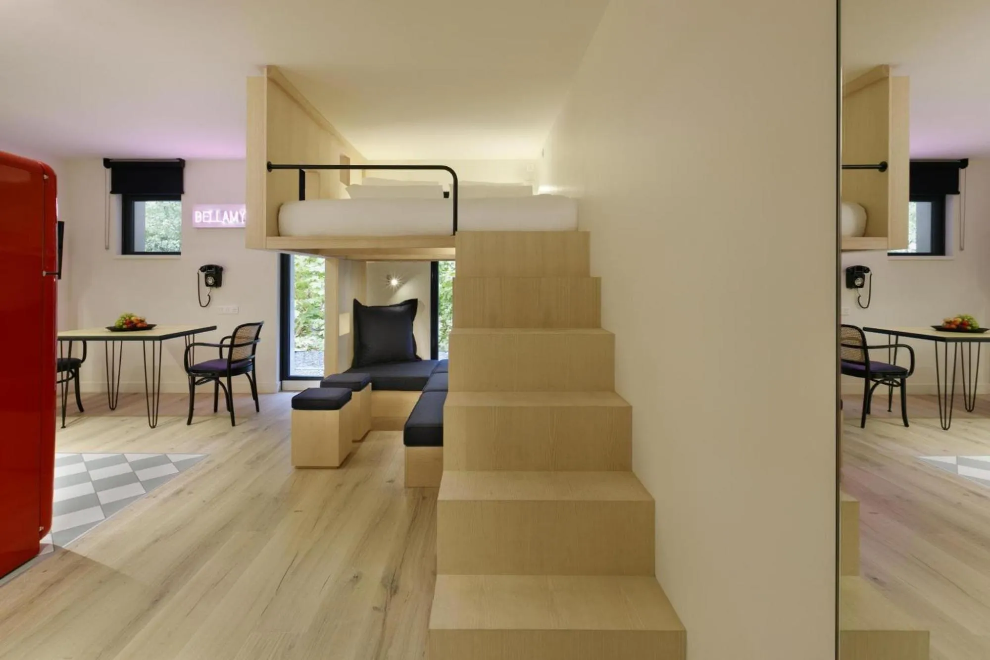 Photo of the whole room in Appart'hôtel Bellamy Chamonix