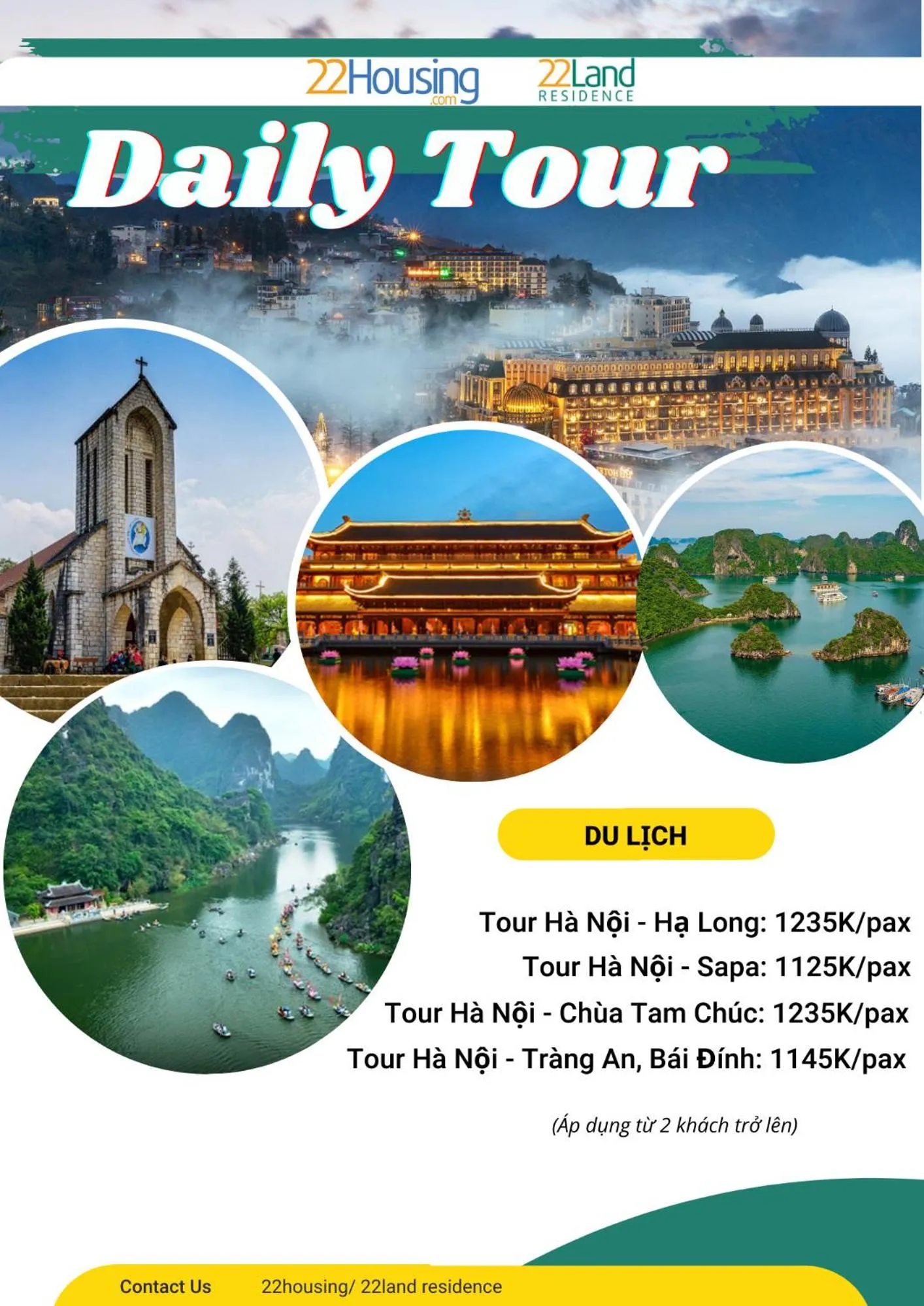 Property logo or sign in 22HOUSING 48 Phan Kế Bính