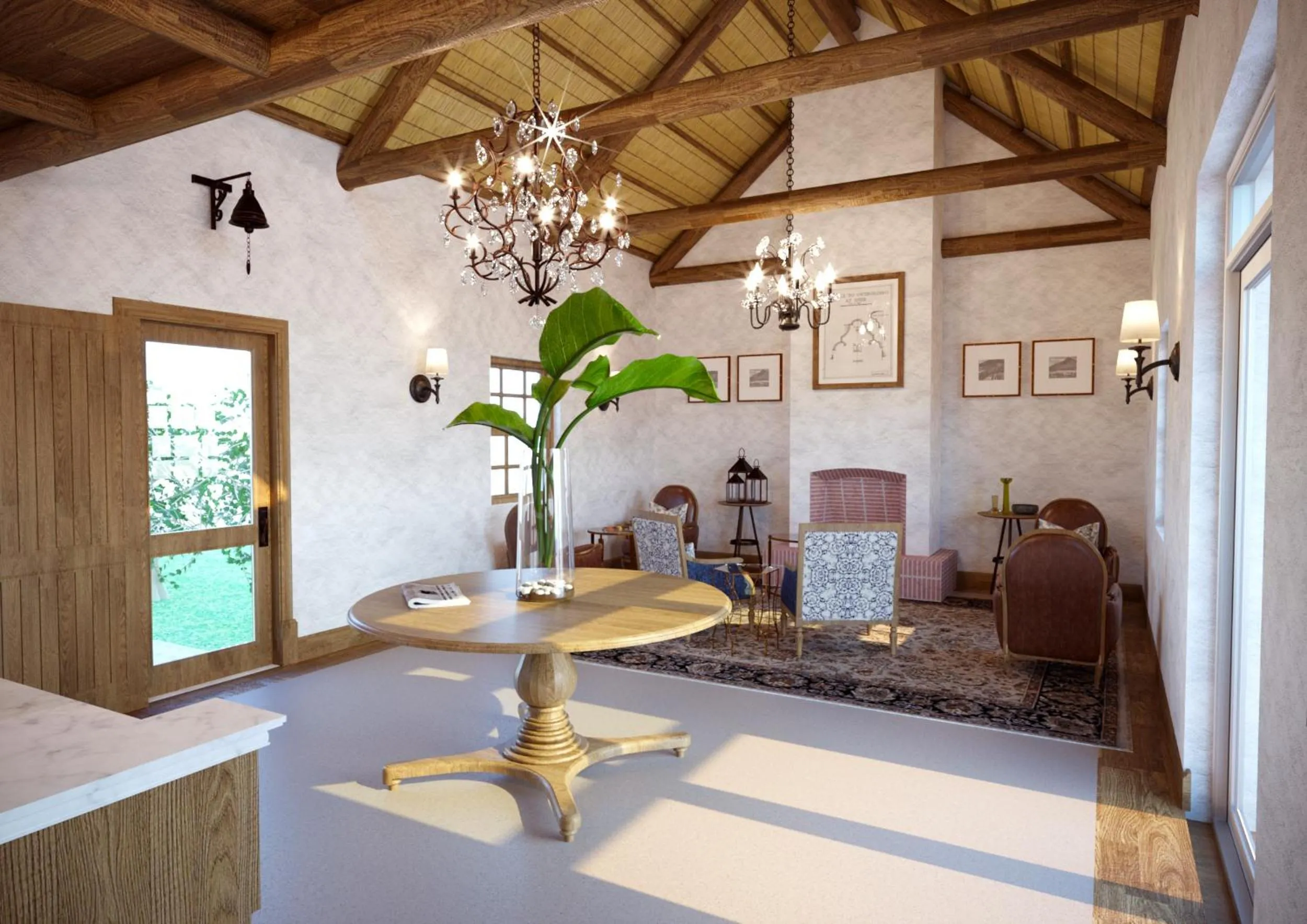 Lobby or reception in Southern Sun de Wagen