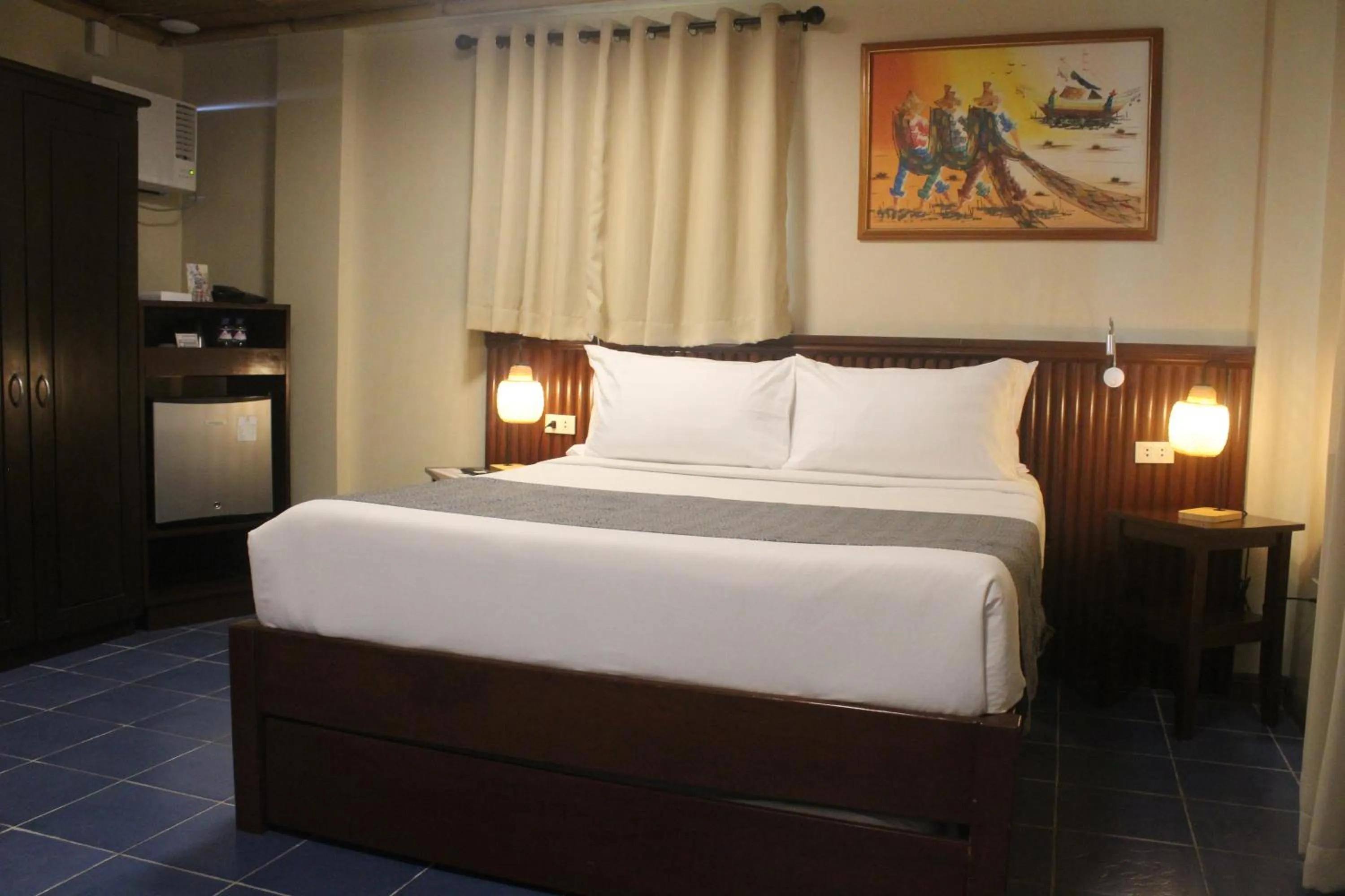 Bed in P&M Final Option Beach Resort
