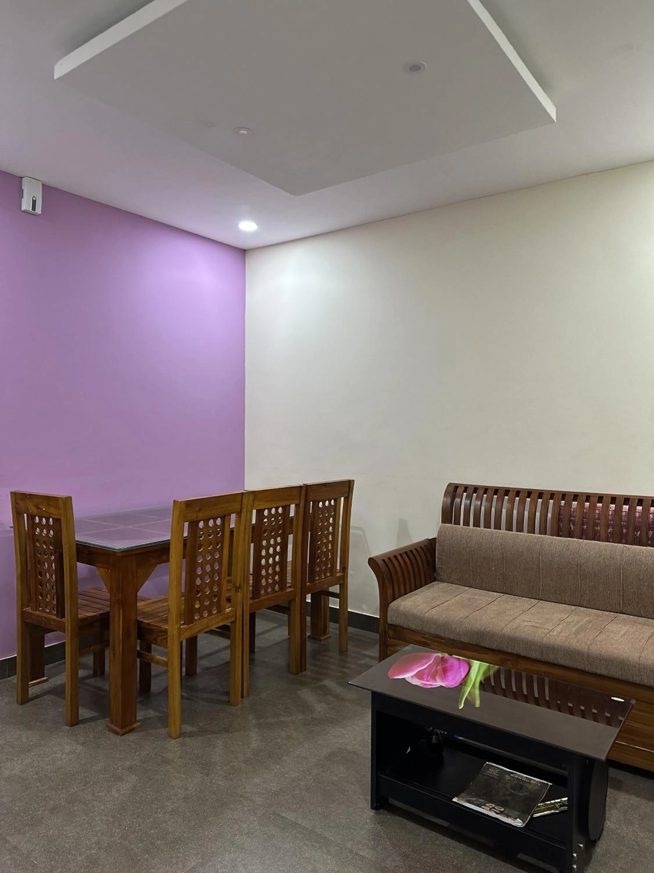 Living room in Wayanad Cocos Villa