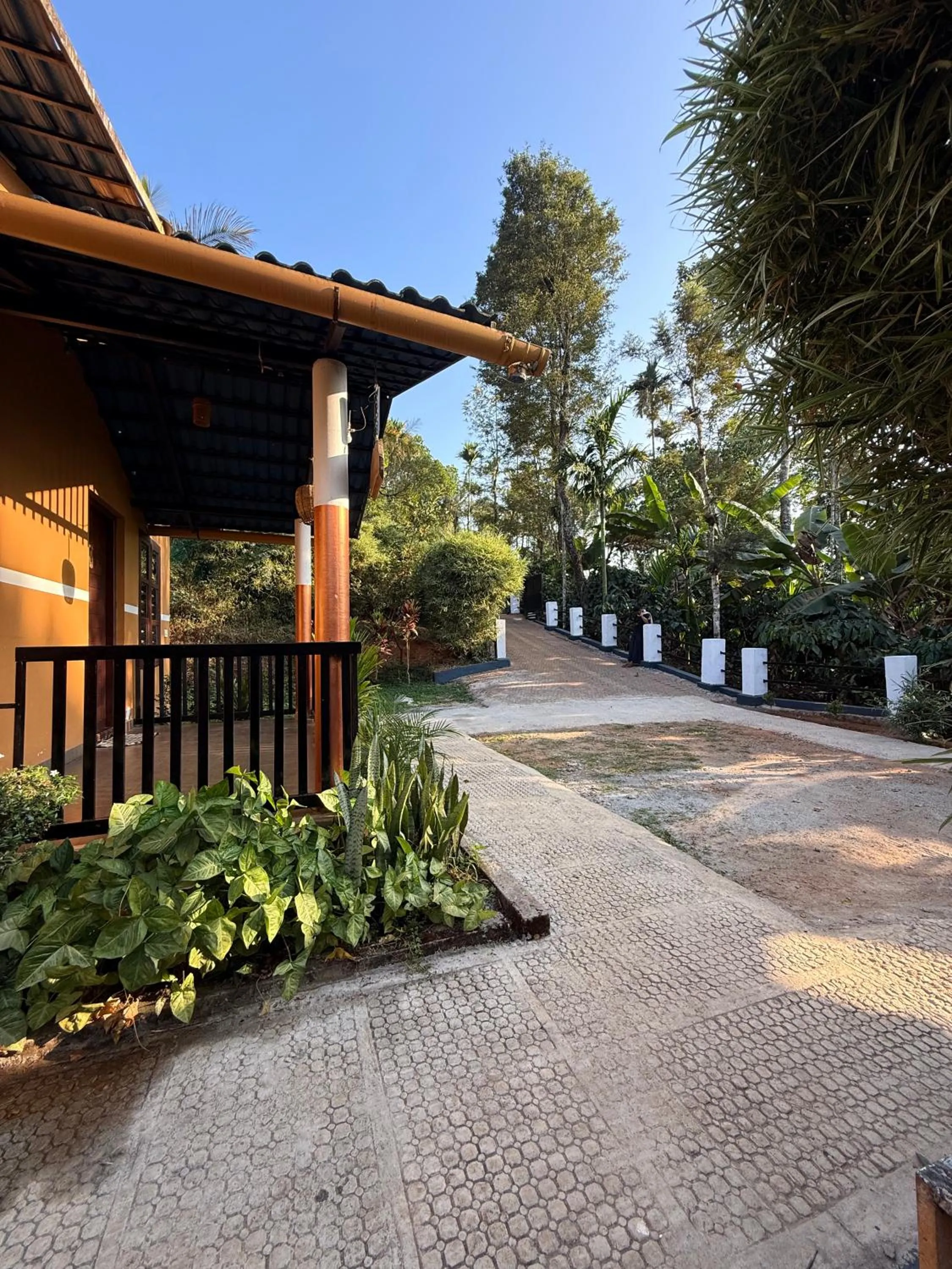 Facade/entrance in Wayanad Cocos Villa