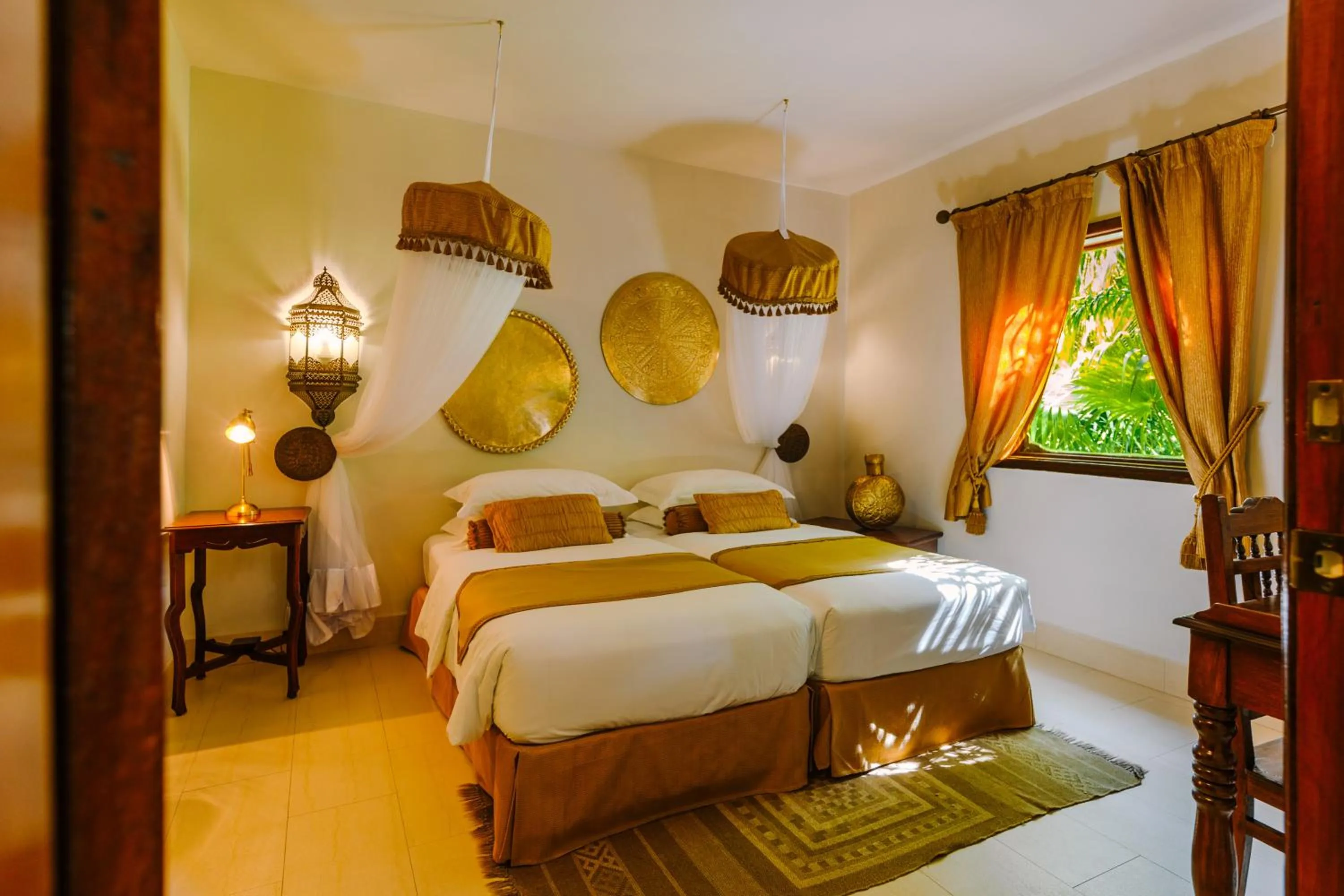 Bed in Baraza Resort and Spa Zanzibar