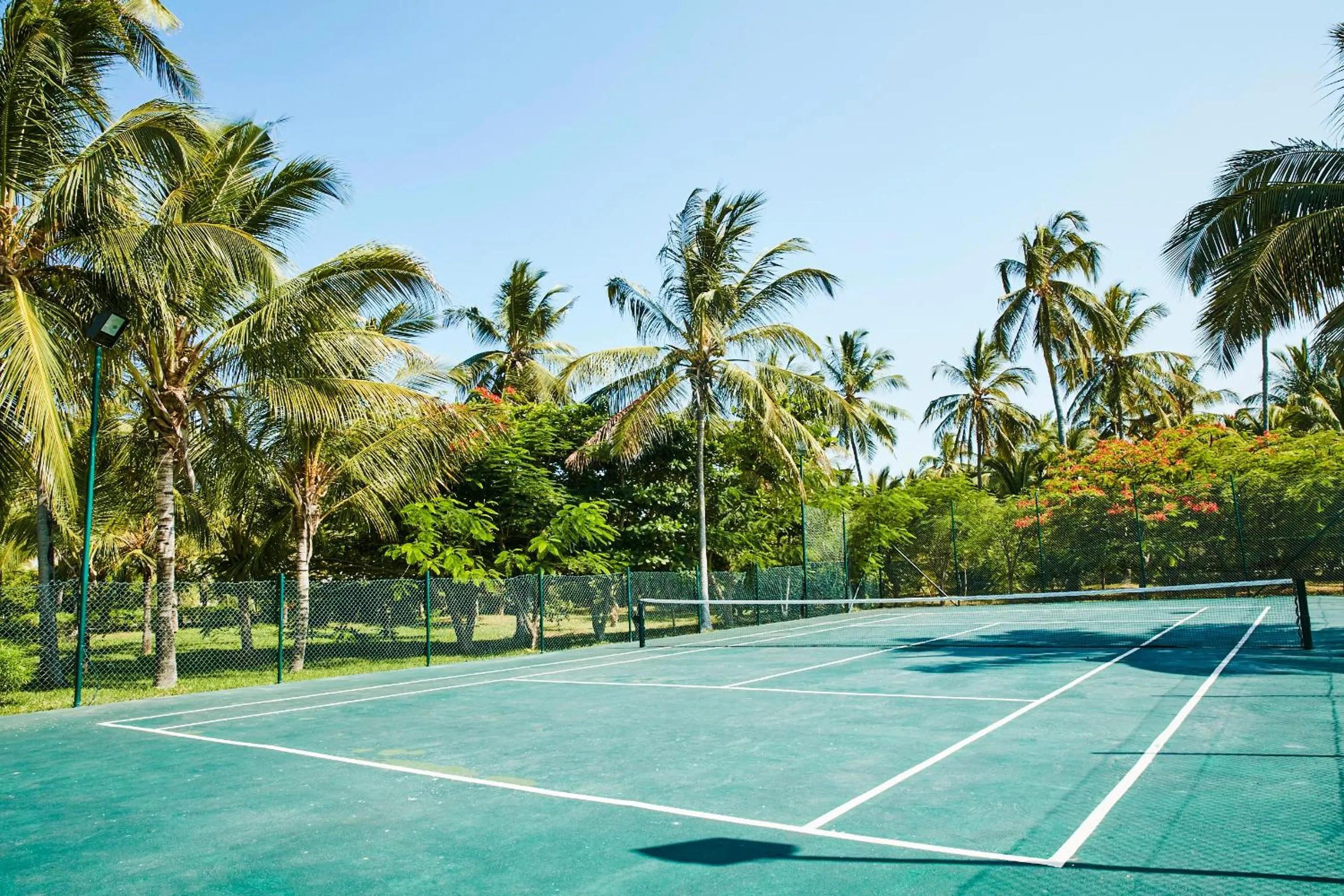 Tennis court in Baraza Resort and Spa Zanzibar