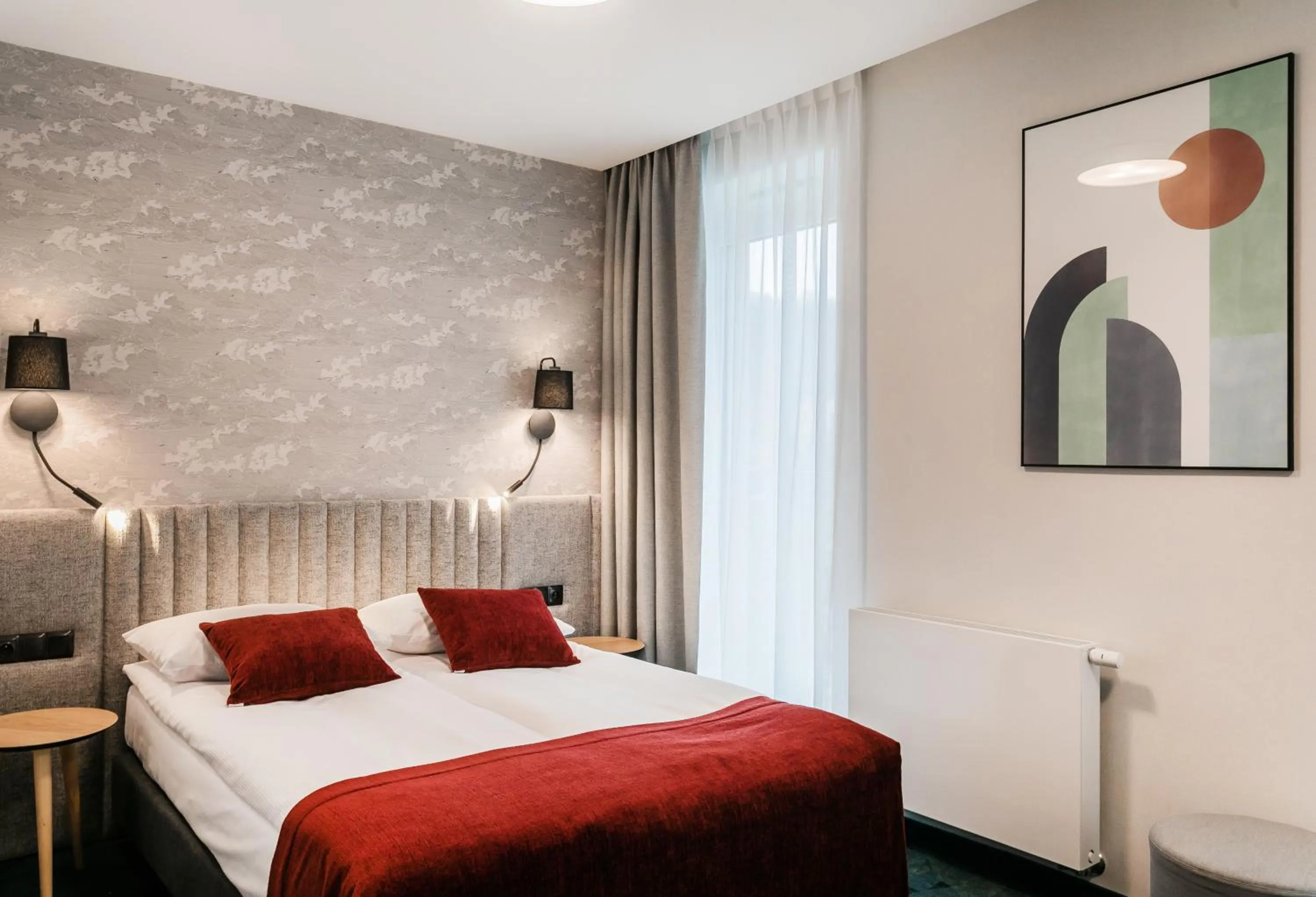 Bed in Hotel Vesper House