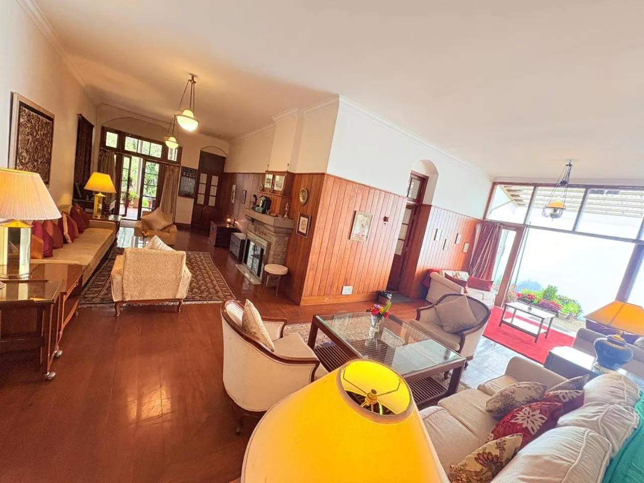 Living room in Onondaga Kodaikanal