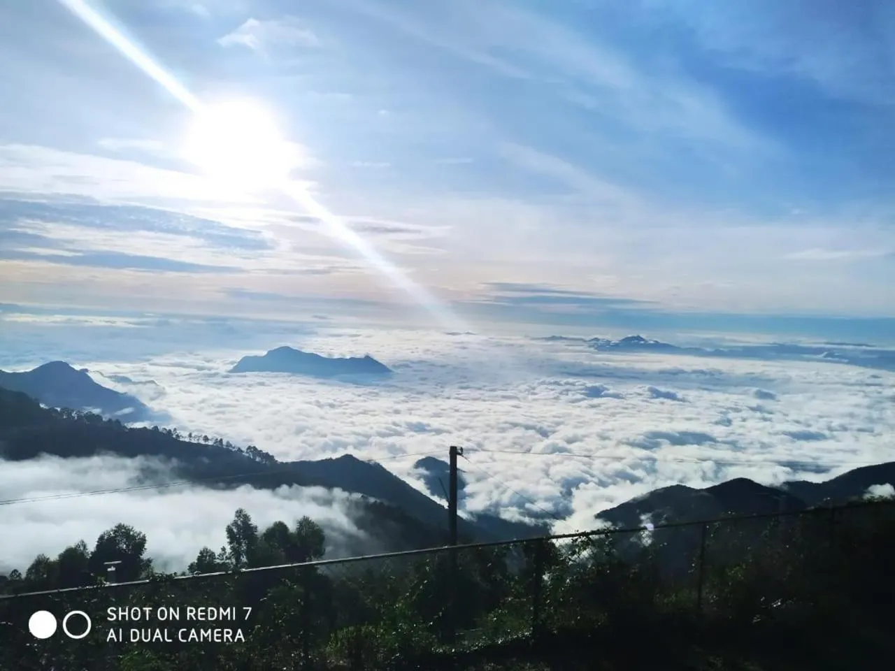 Natural landscape in Onondaga Kodaikanal
