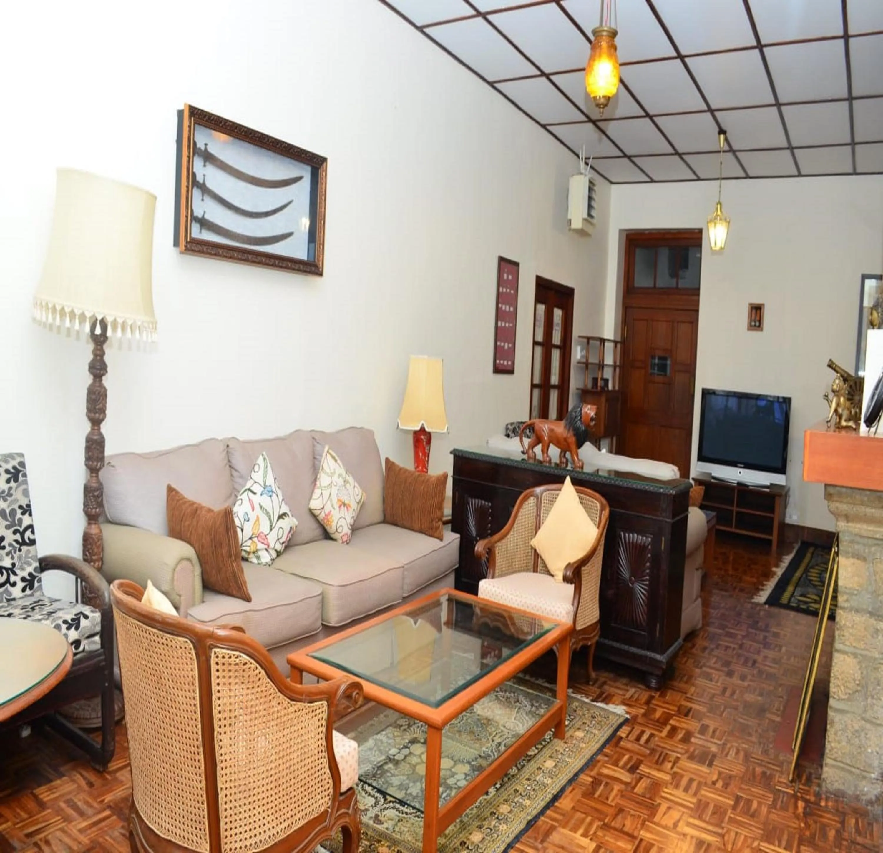 Living room in Onondaga Kodaikanal