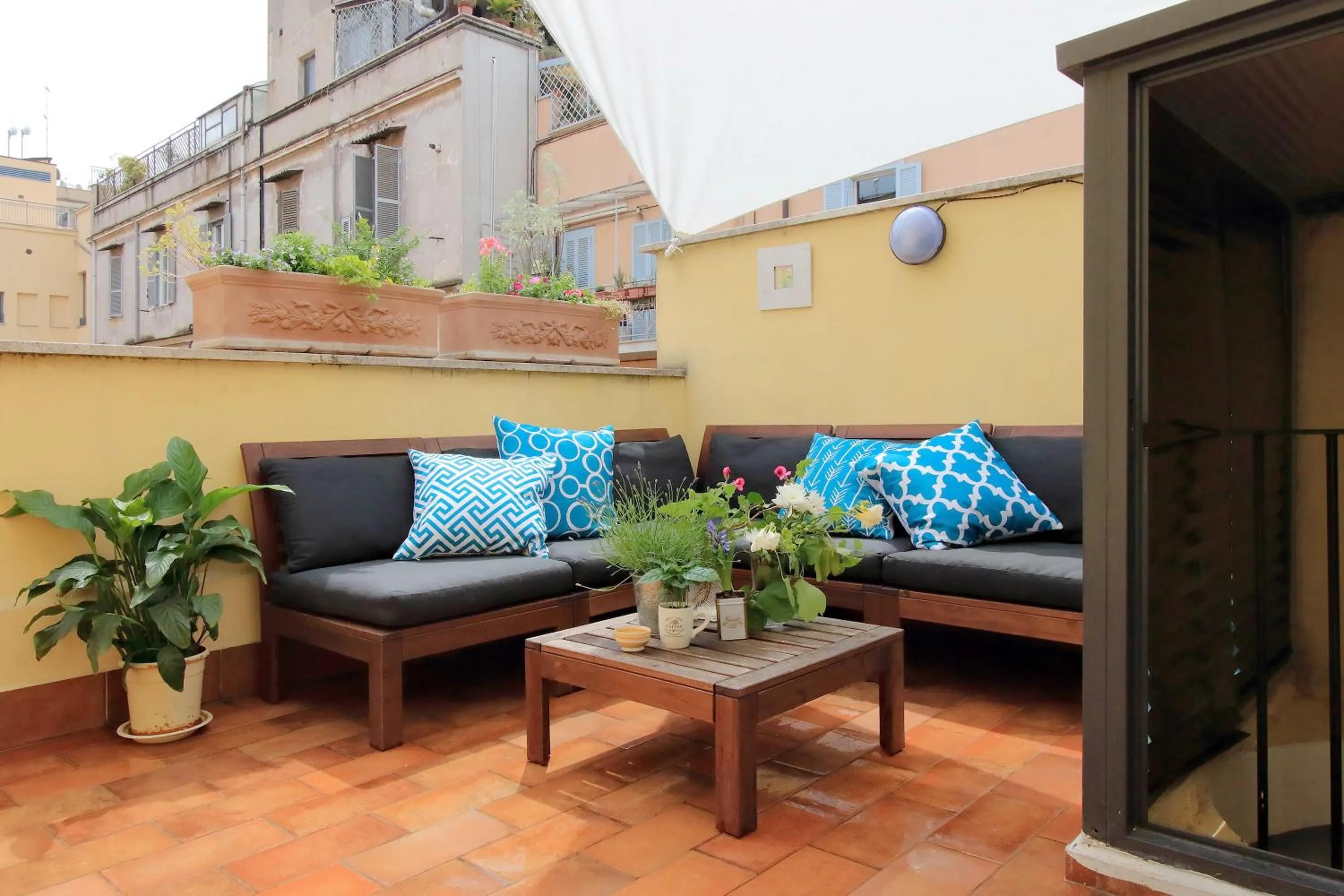 Balcony/Terrace in Colosseo Terrace Apartment