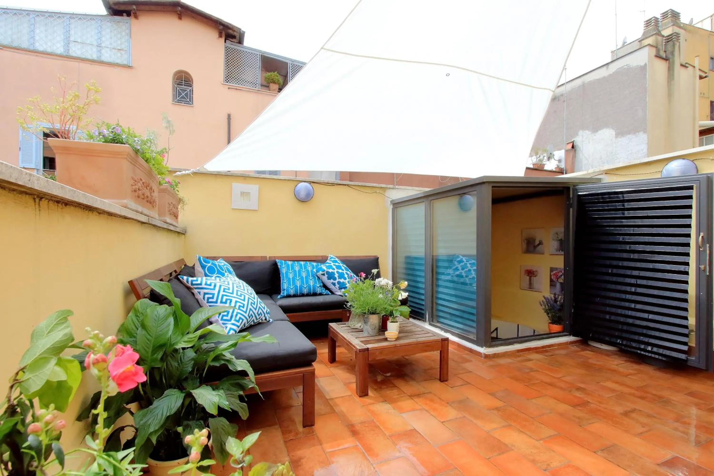 Balcony/Terrace in Colosseo Terrace Apartment