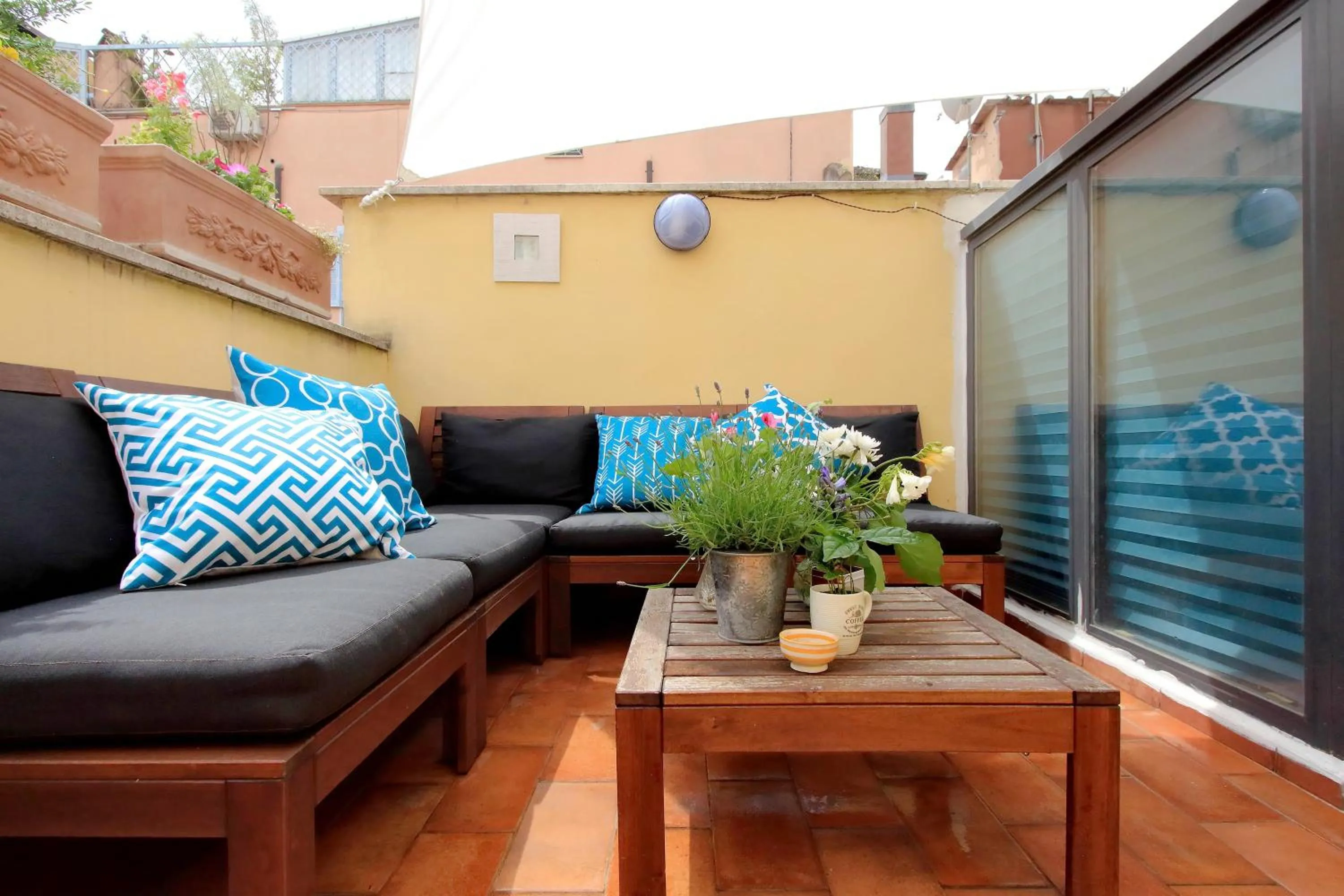 Balcony/Terrace in Colosseo Terrace Apartment