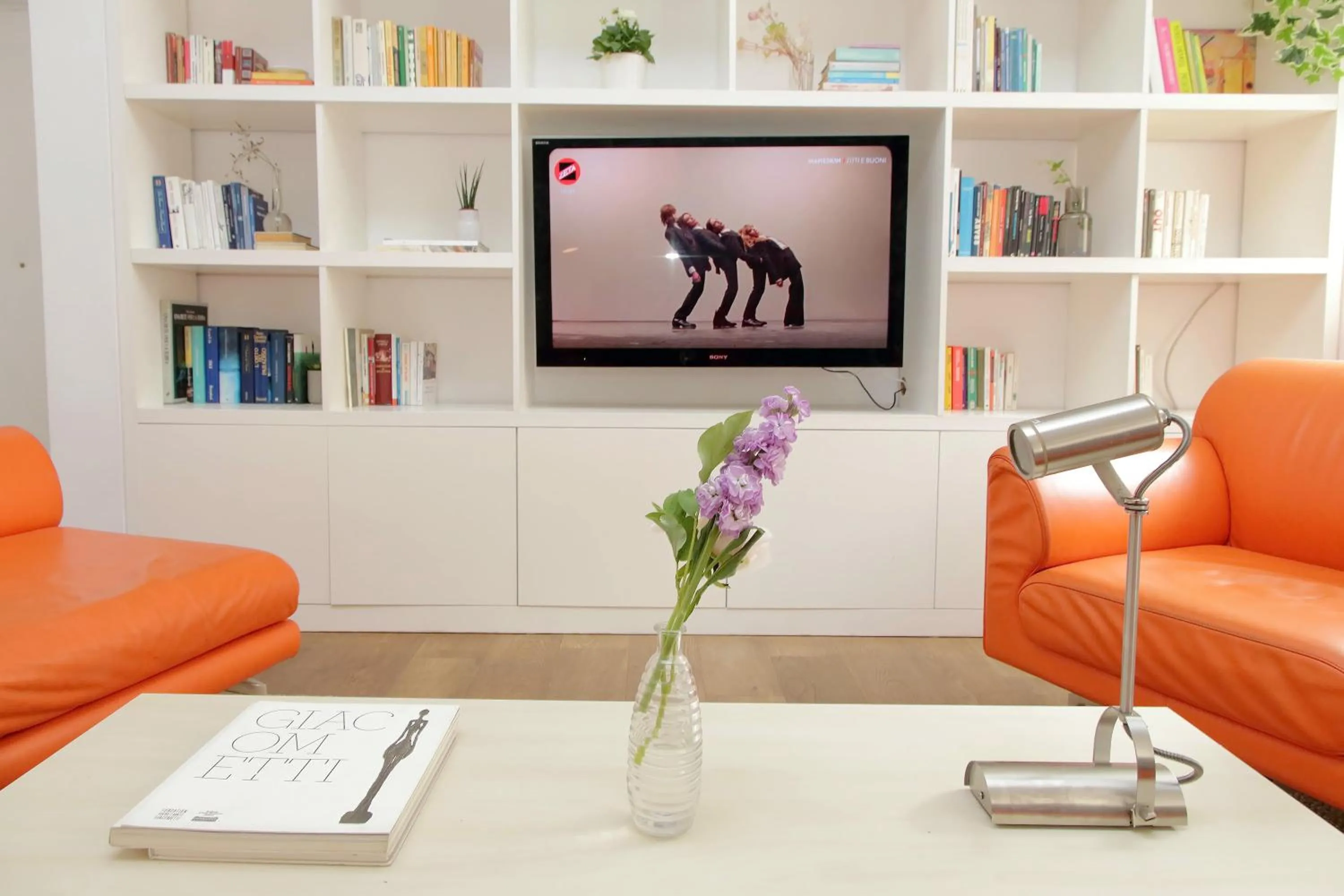 Living room in Colosseo Terrace Apartment
