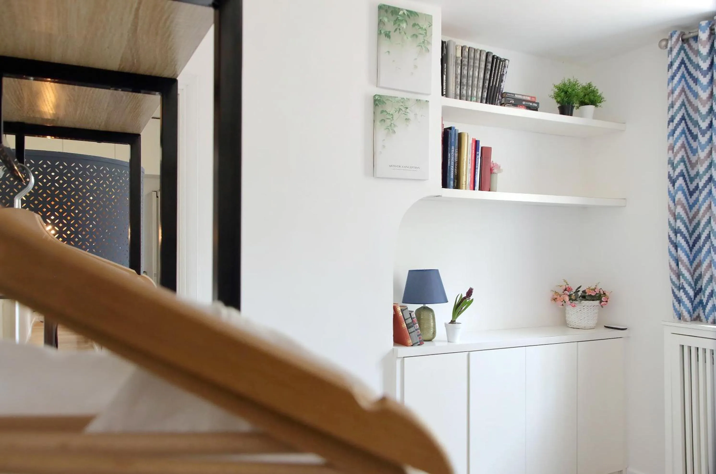Decorative detail in Colosseo Terrace Apartment