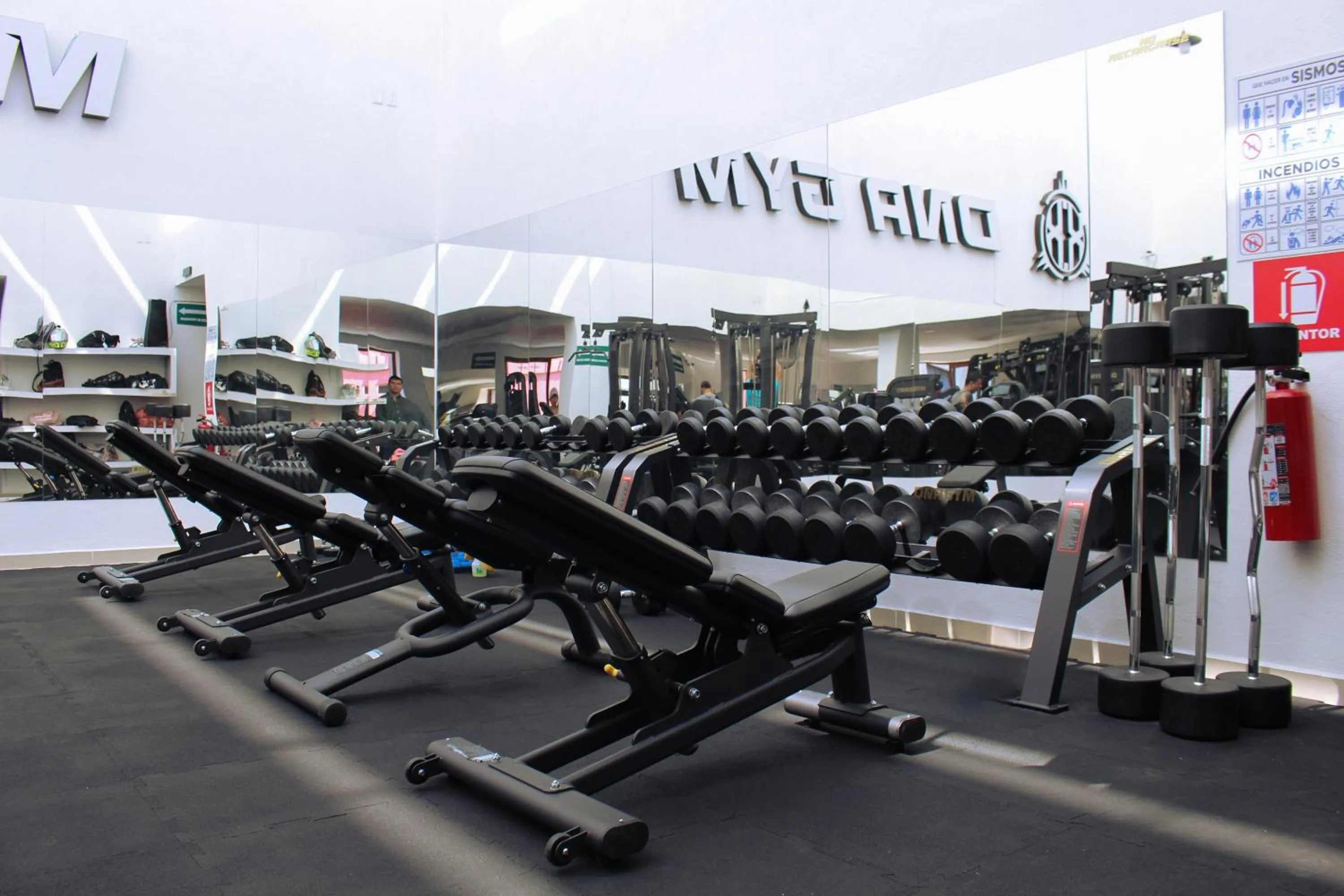 Fitness centre/facilities in Casona 142 Hotel Boutique Orizaba