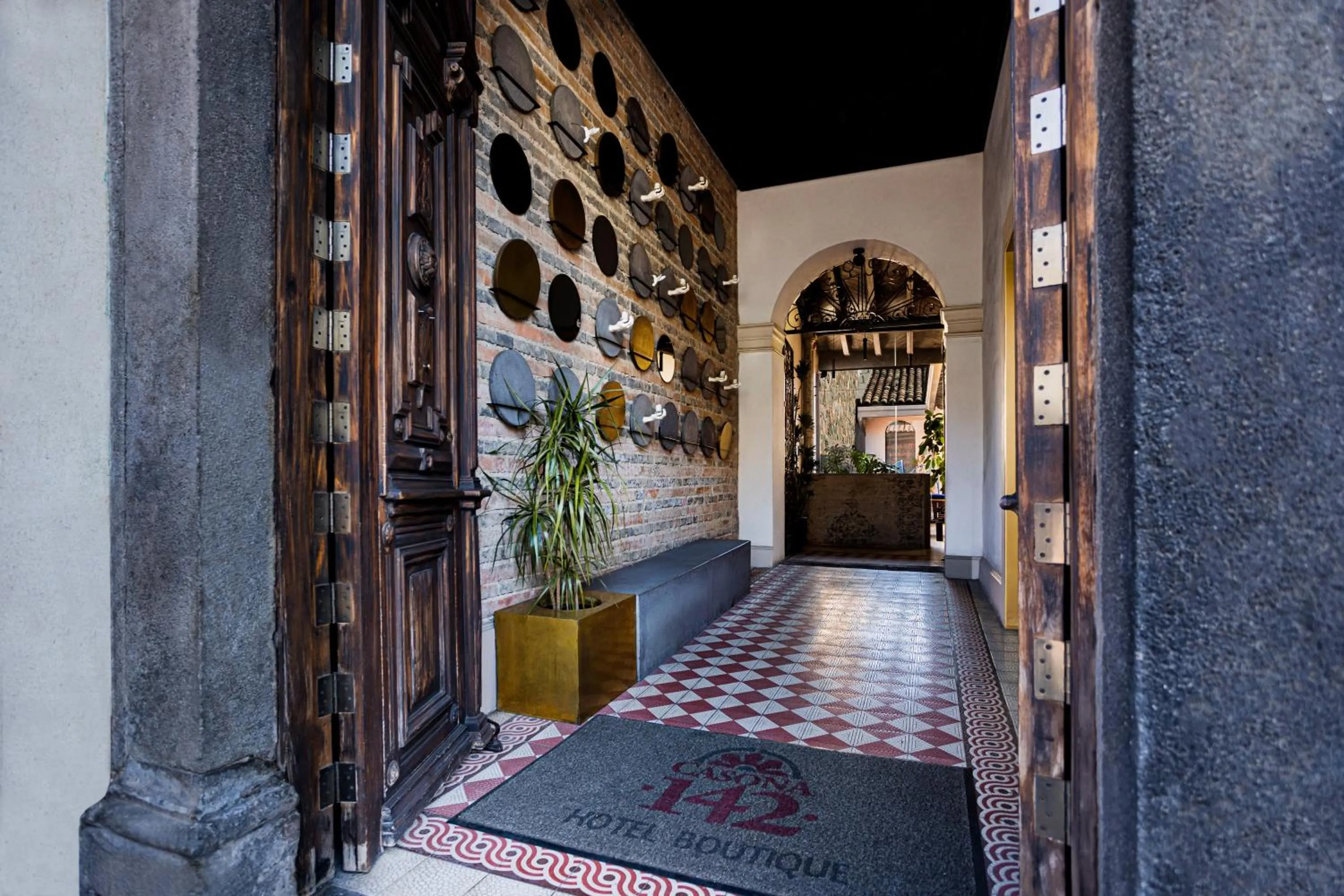 Facade/entrance in Casona 142 Hotel Boutique Orizaba