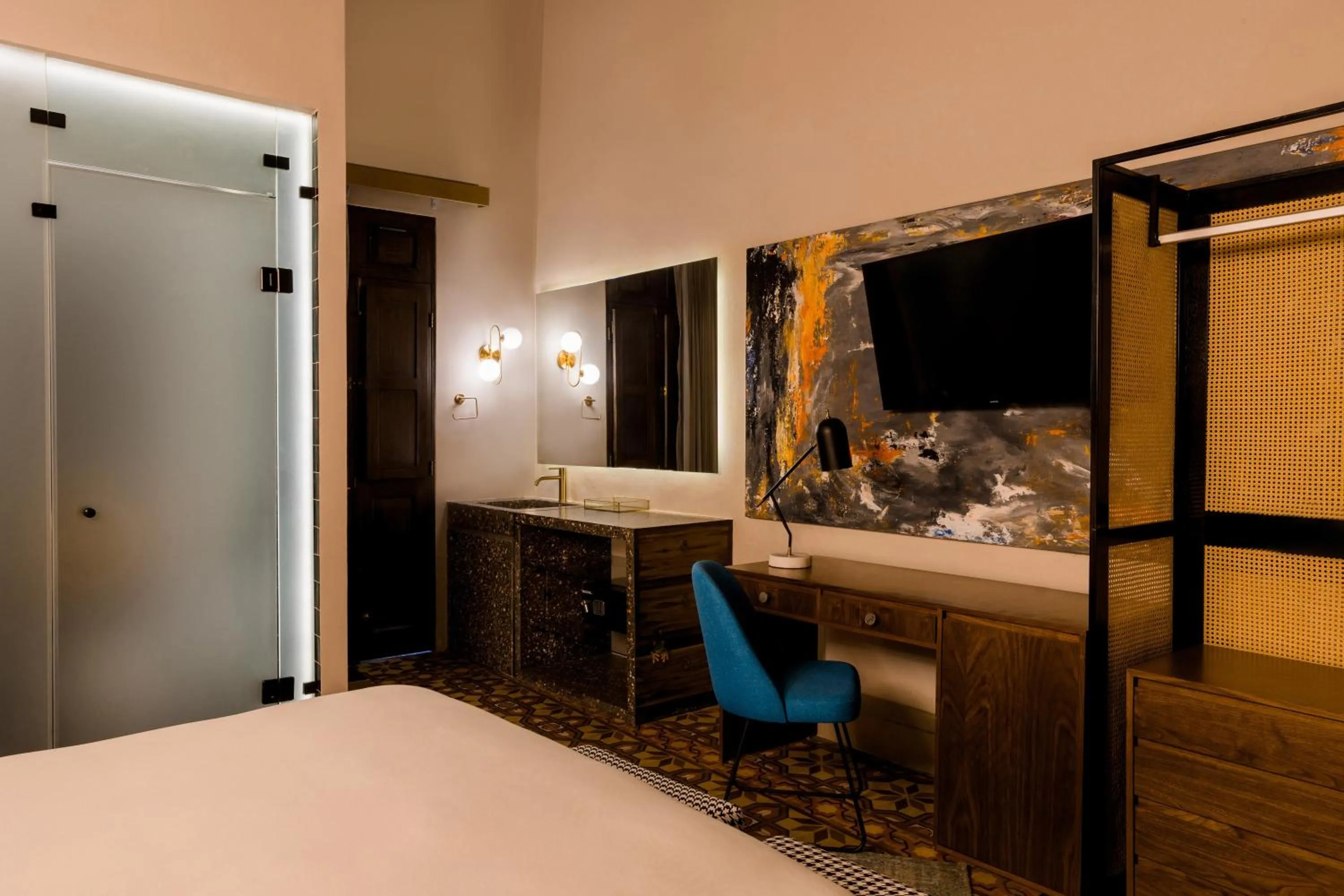 View (from property/room), Bed in Casona 142 Hotel Boutique Orizaba