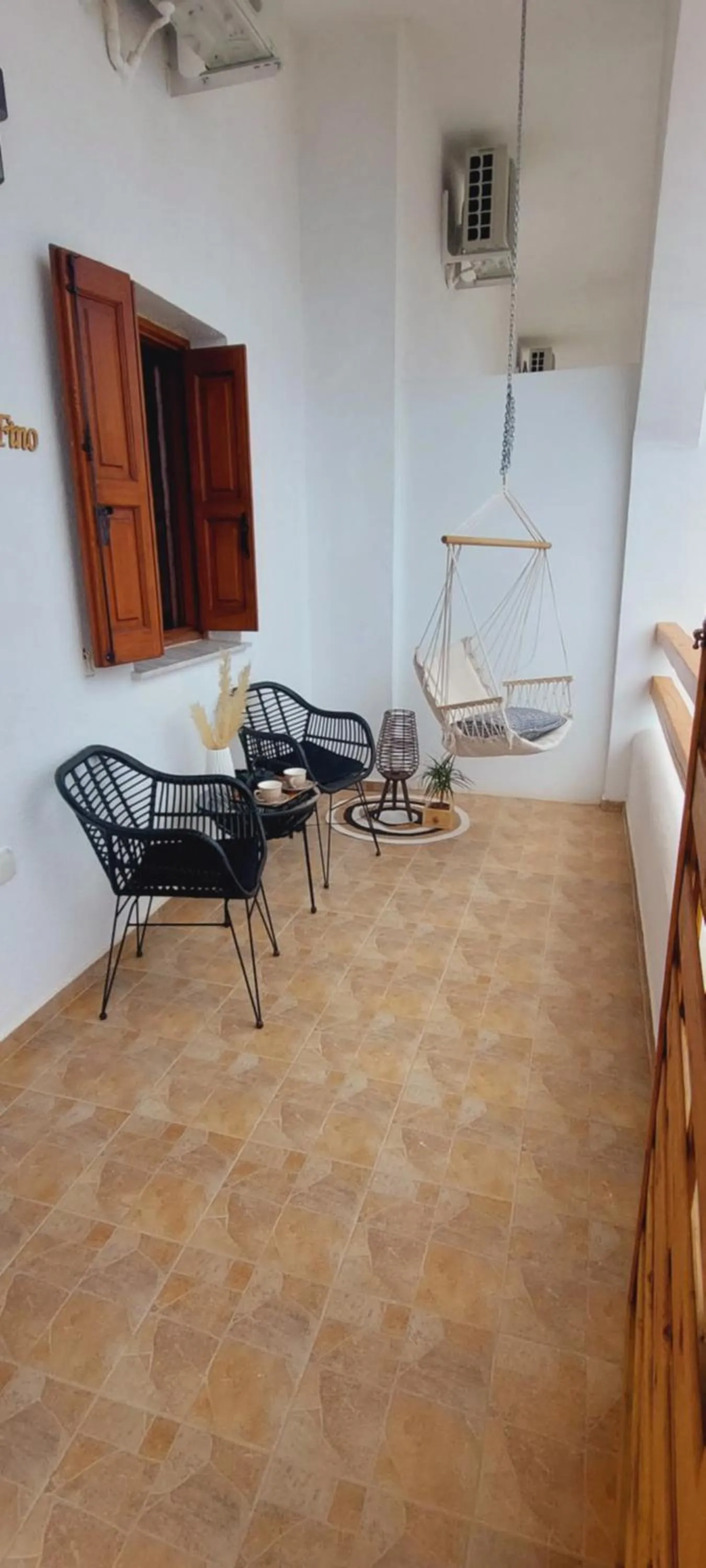 Balcony/Terrace in Spongia Apartments Kalymnos
