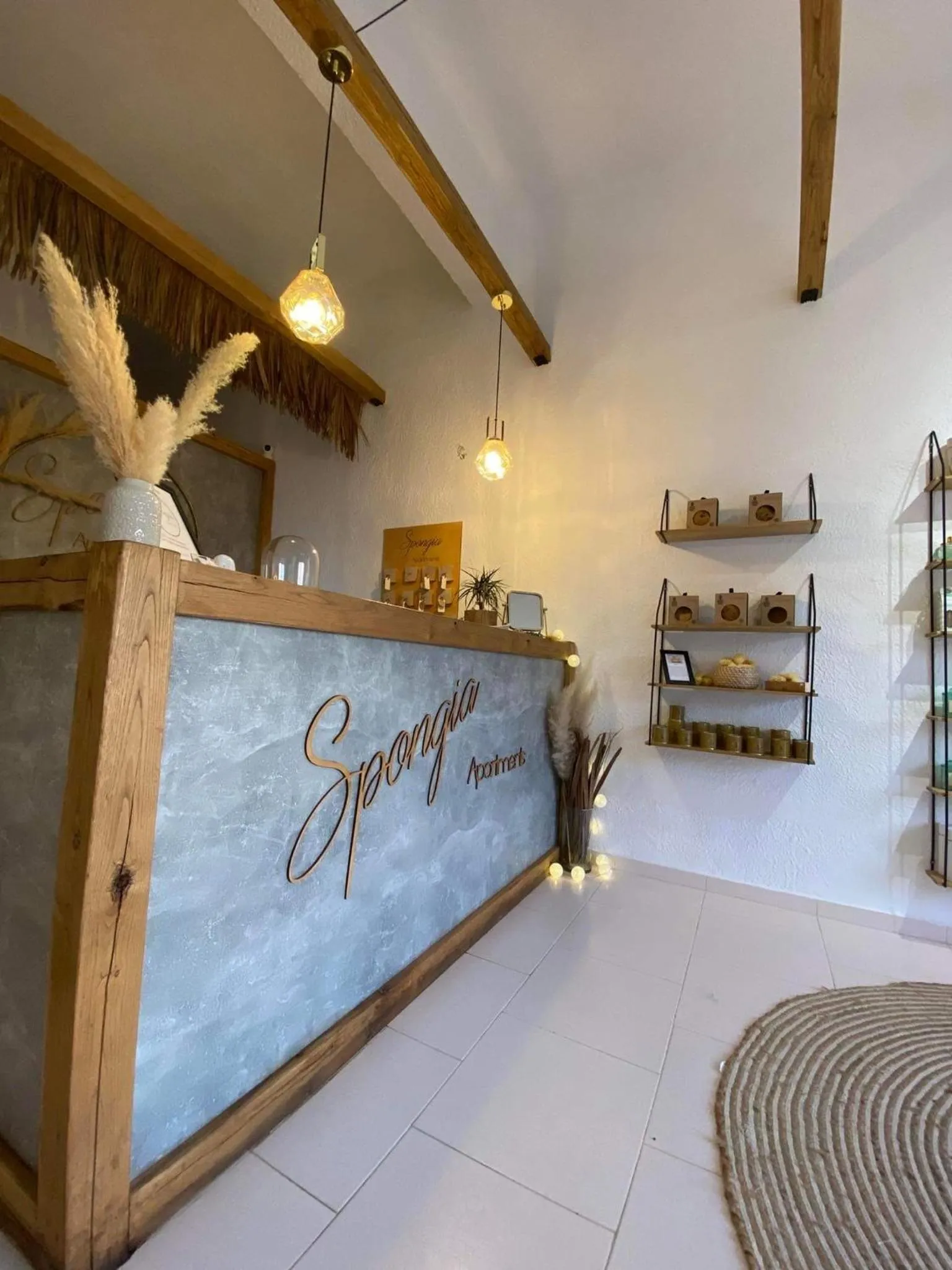 Facade/entrance in Spongia Apartments Kalymnos