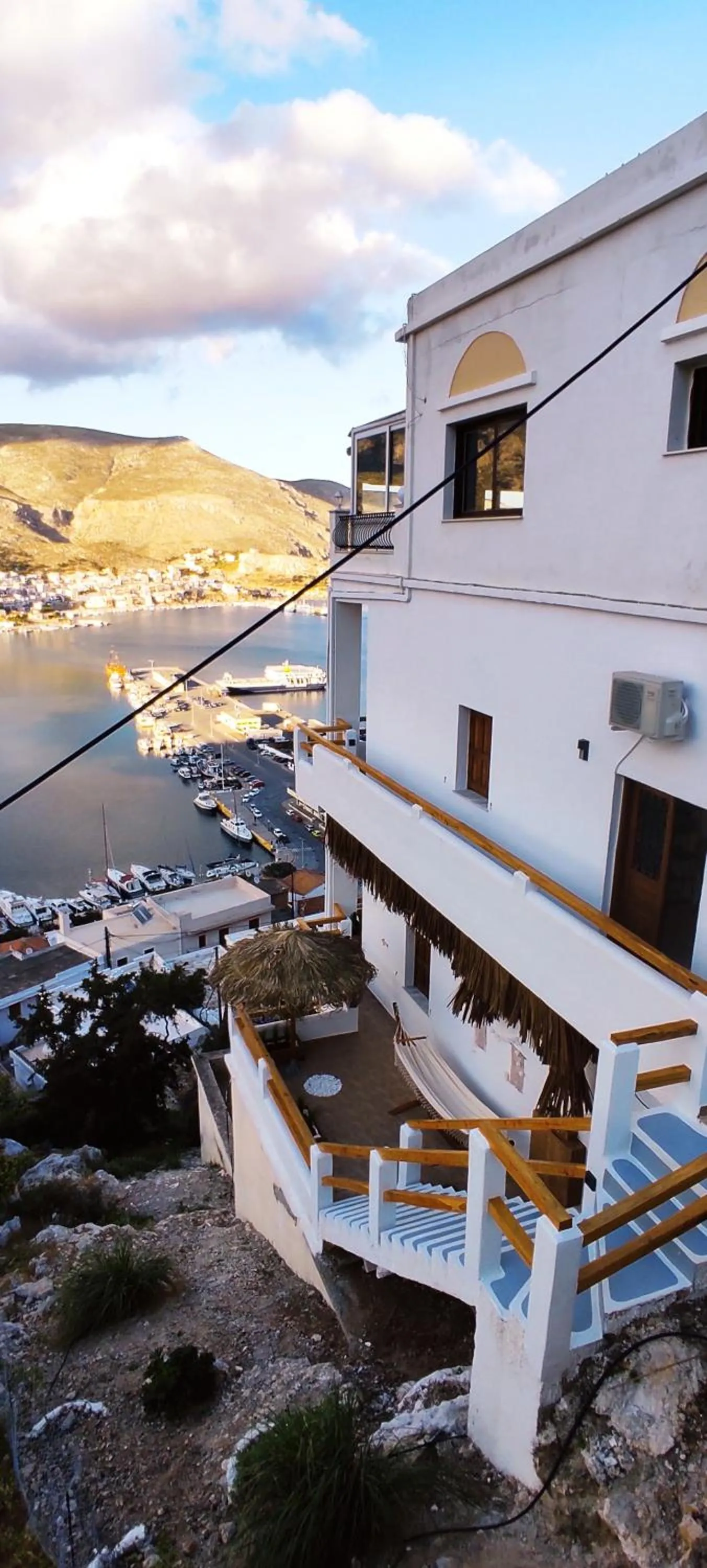 Balcony/Terrace in Spongia Apartments Kalymnos