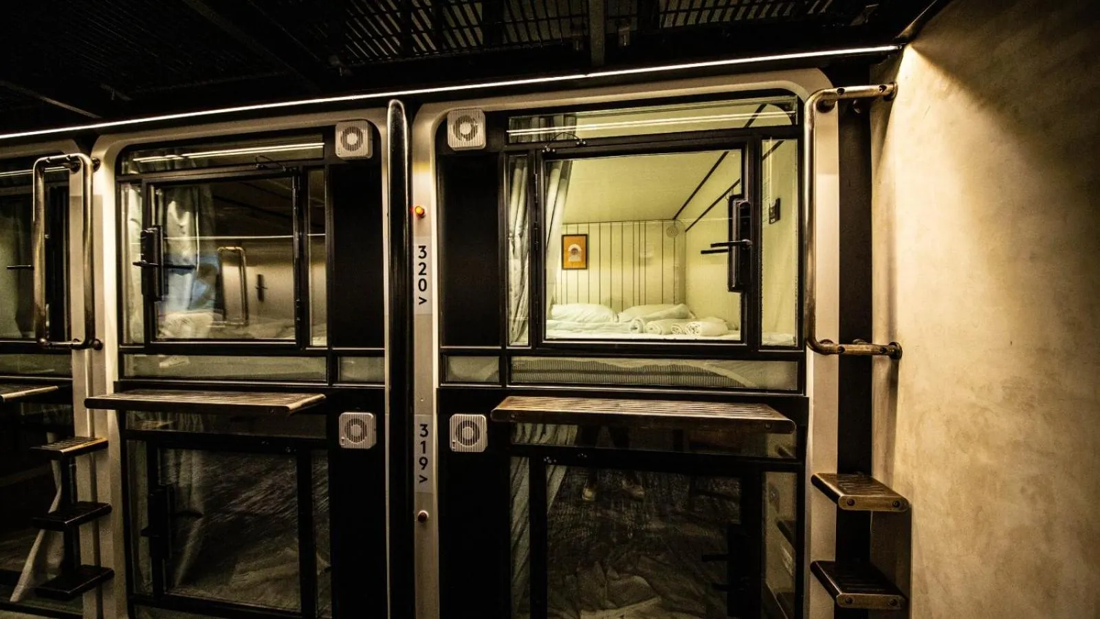 Night in The O Pod Capsule Hotel