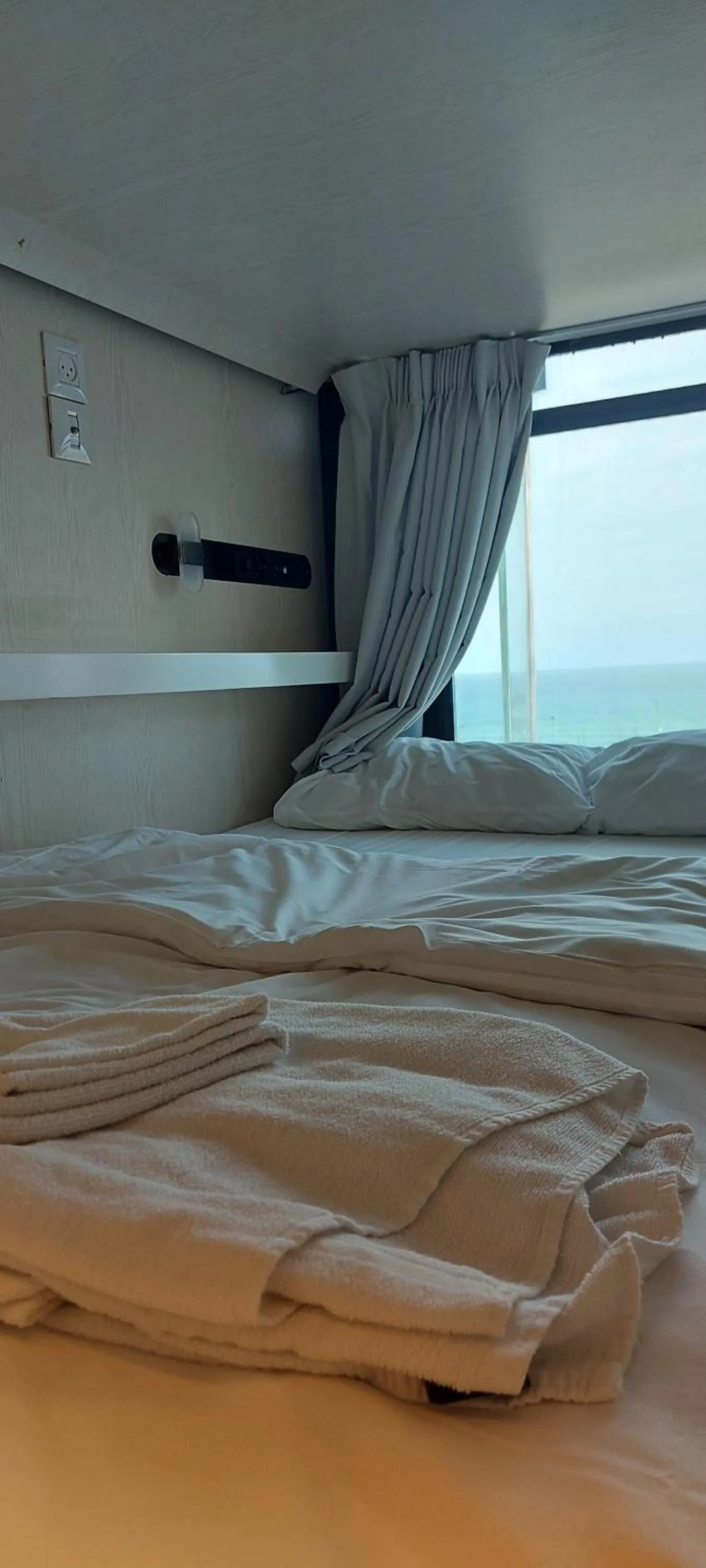 Bed in The O Pod Capsule Hotel