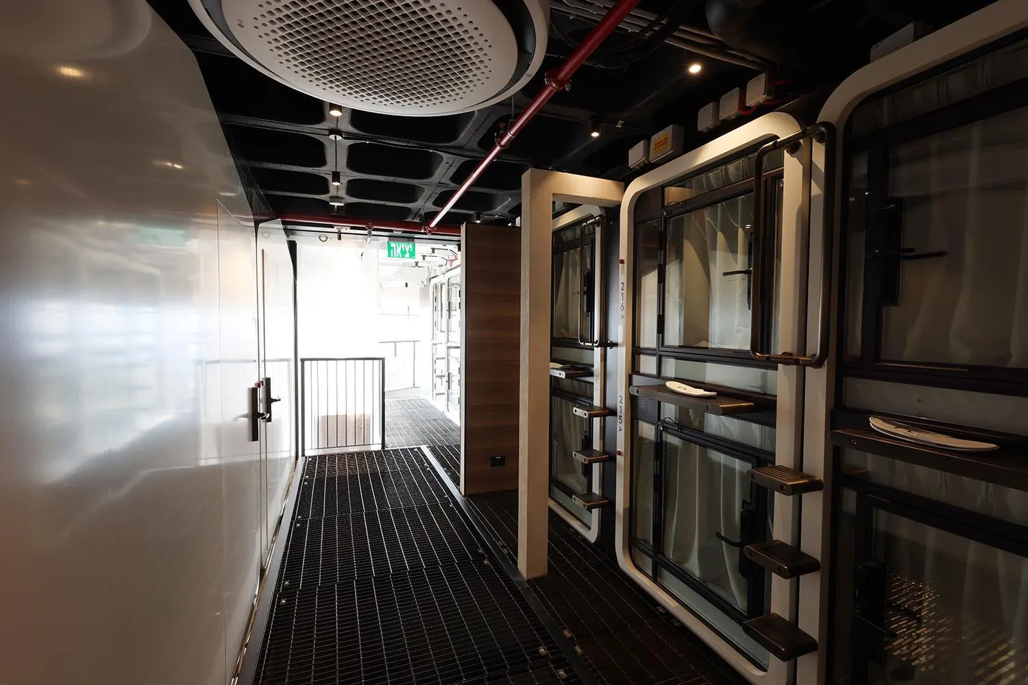 View (from property/room) in The O Pod Capsule Hotel