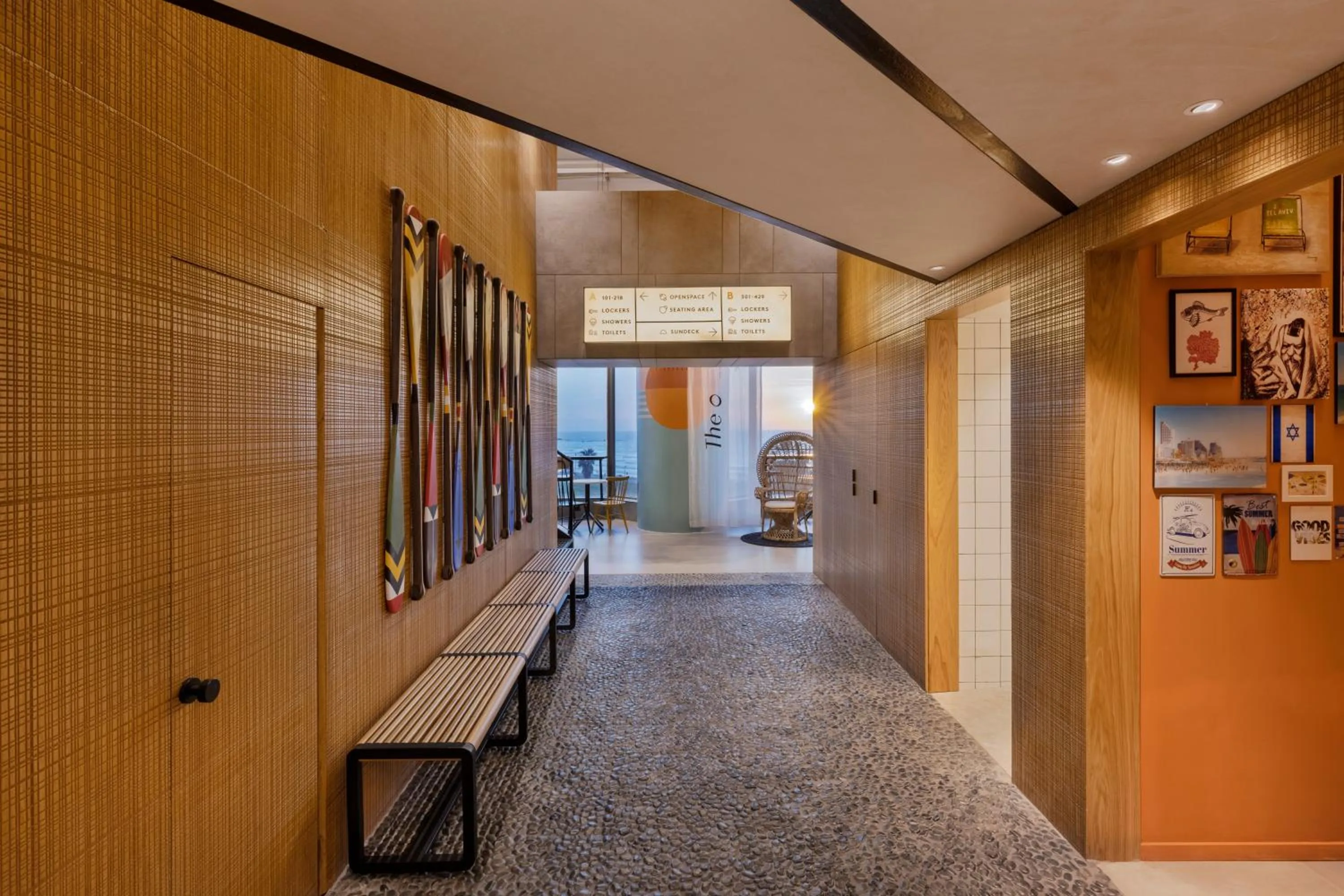 Lobby or reception in The O Pod Capsule Hotel