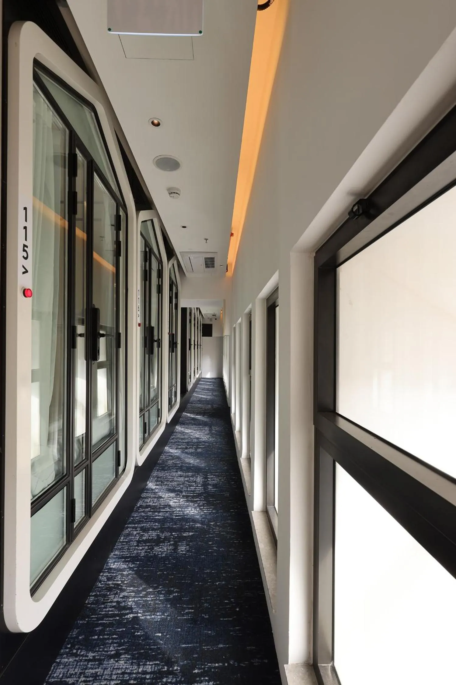 View (from property/room) in The O Pod Capsule Hotel