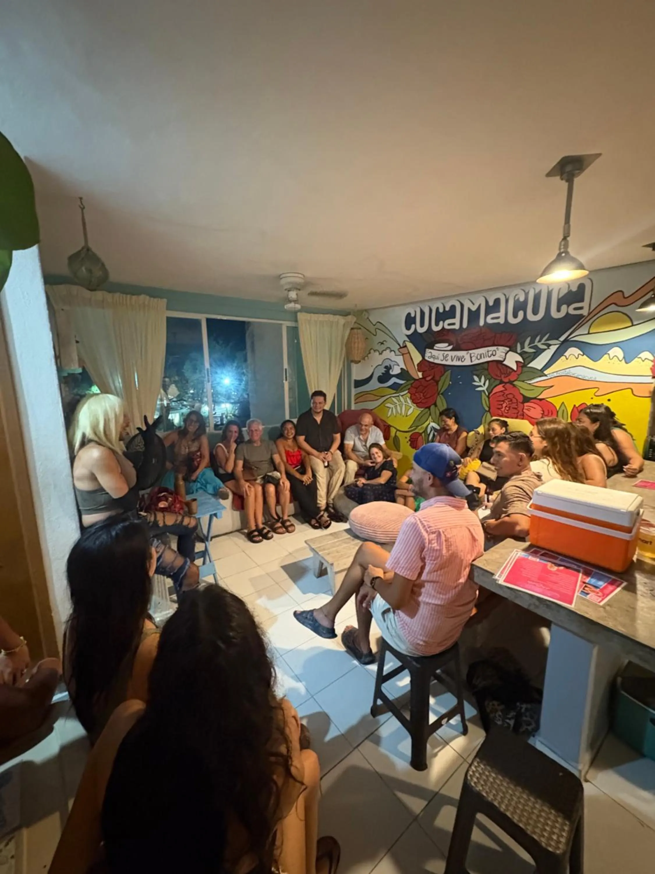 Living room in Hostal Cuca Macuca