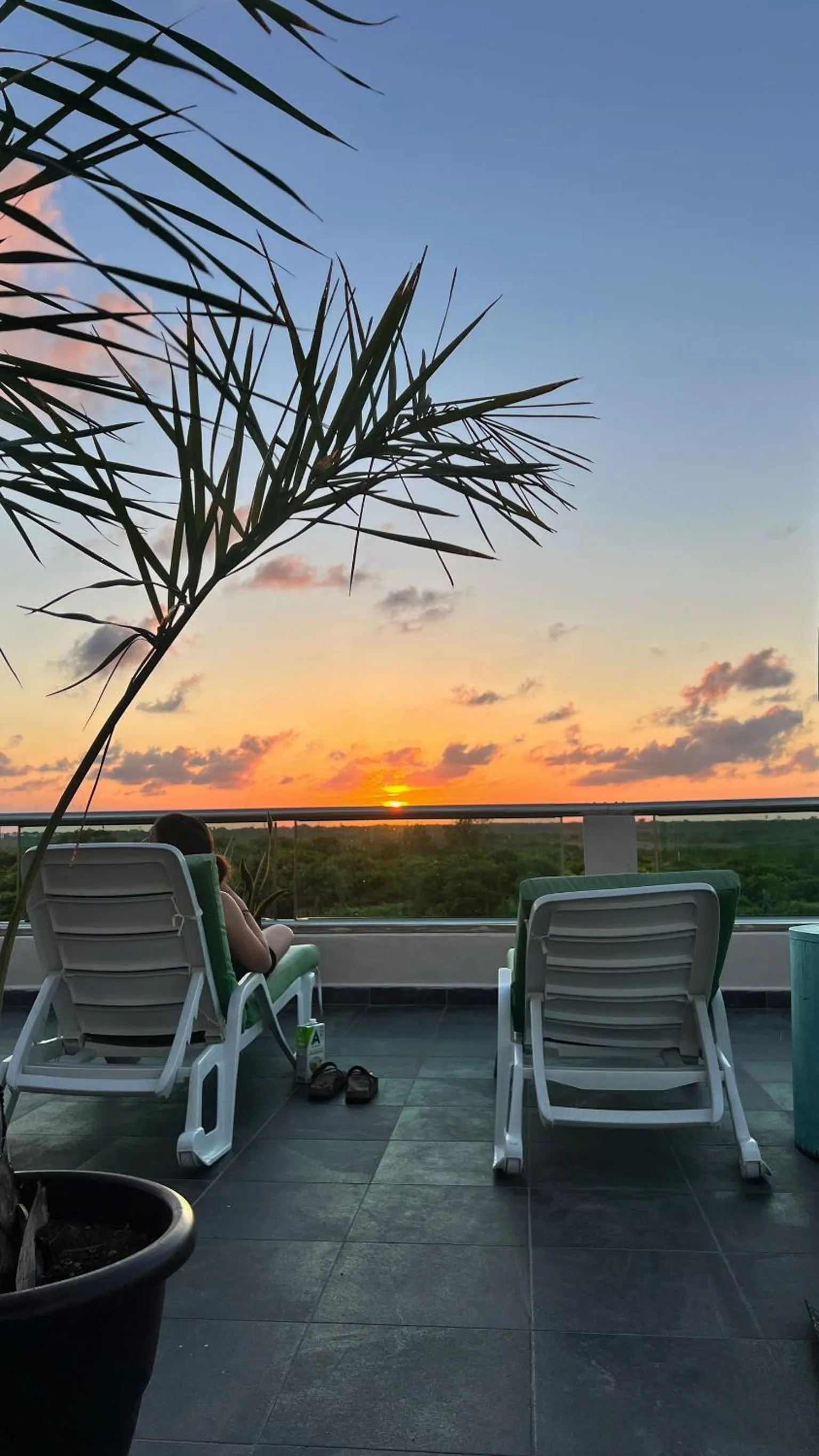 Sunset in Hostal Cuca Macuca