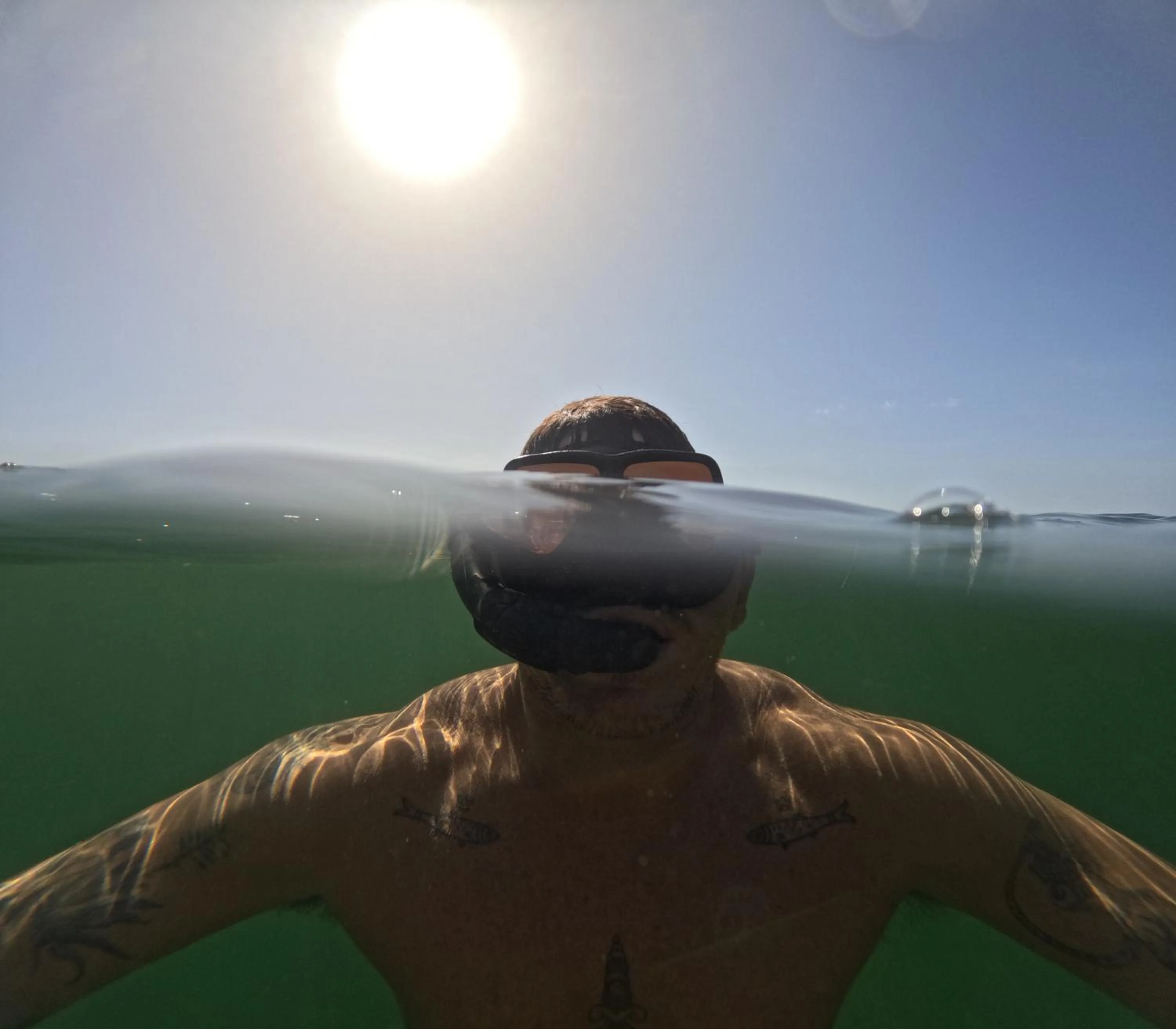 Snorkeling in Hostal Cuca Macuca