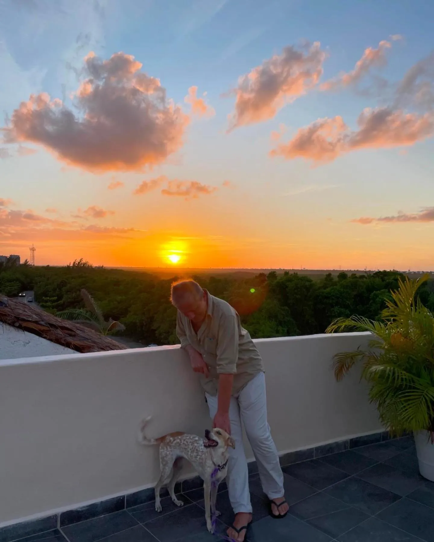 Sunset in Hostal Cuca Macuca