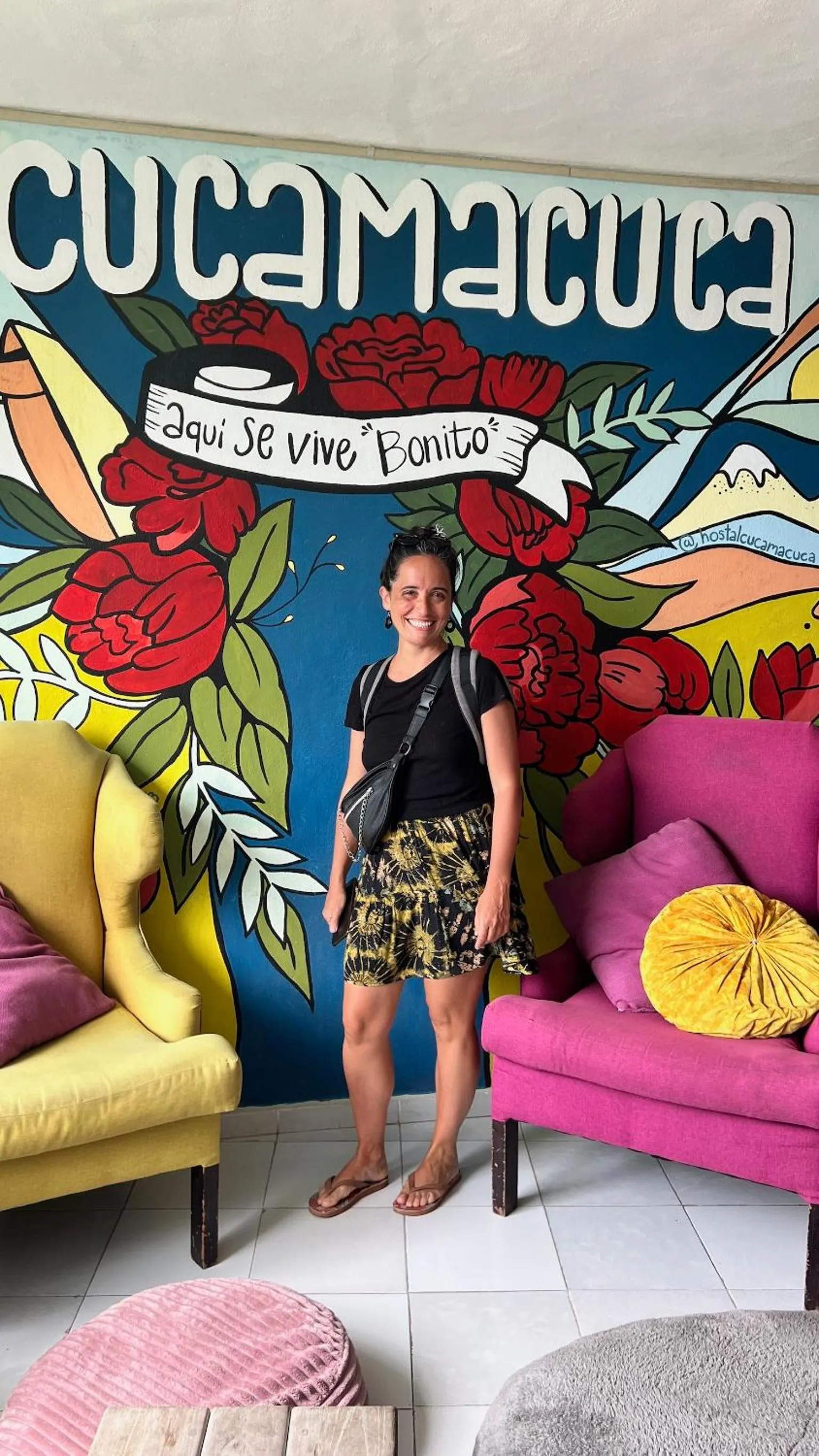 Living room in Hostal Cuca Macuca