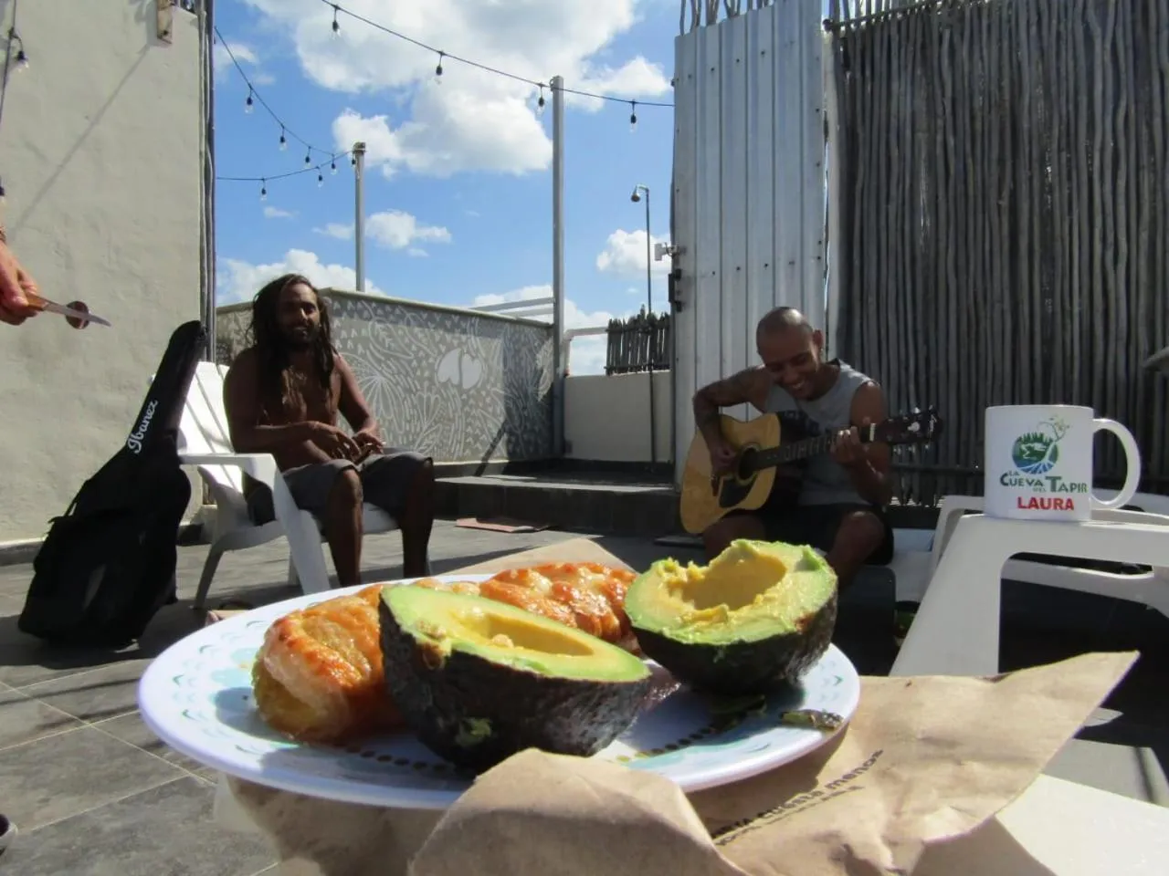 Balcony/Terrace in Hostal Cuca Macuca