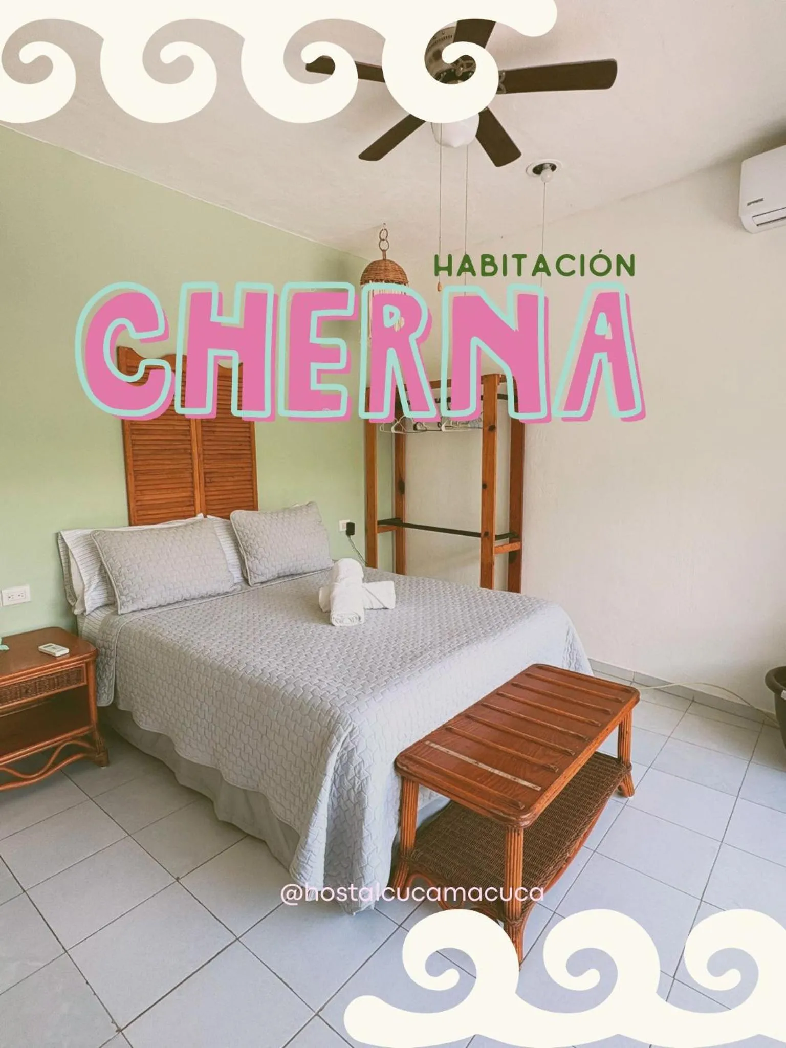 Bed in Hostal Cuca Macuca