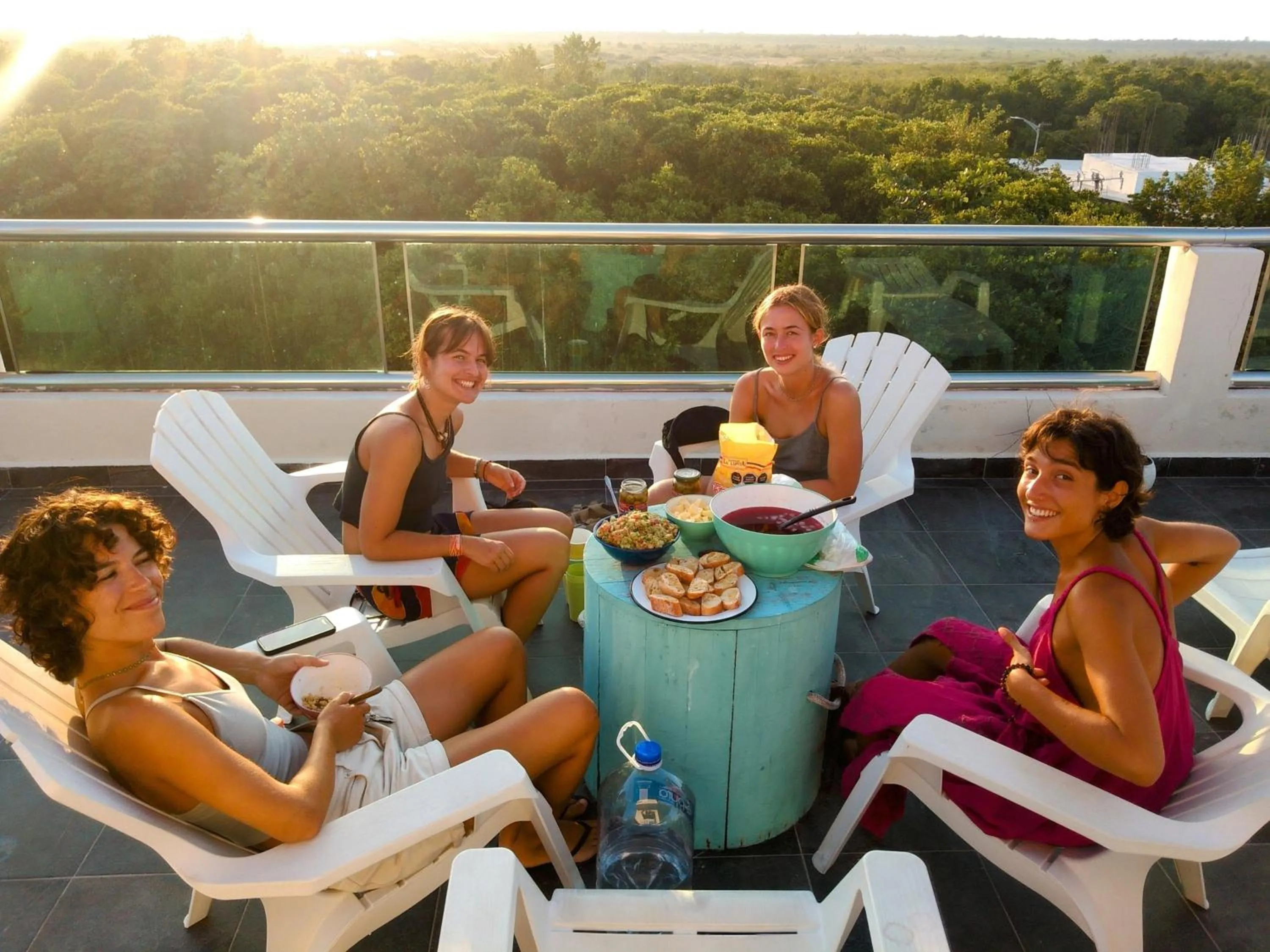 Balcony/Terrace in Hostal Cuca Macuca