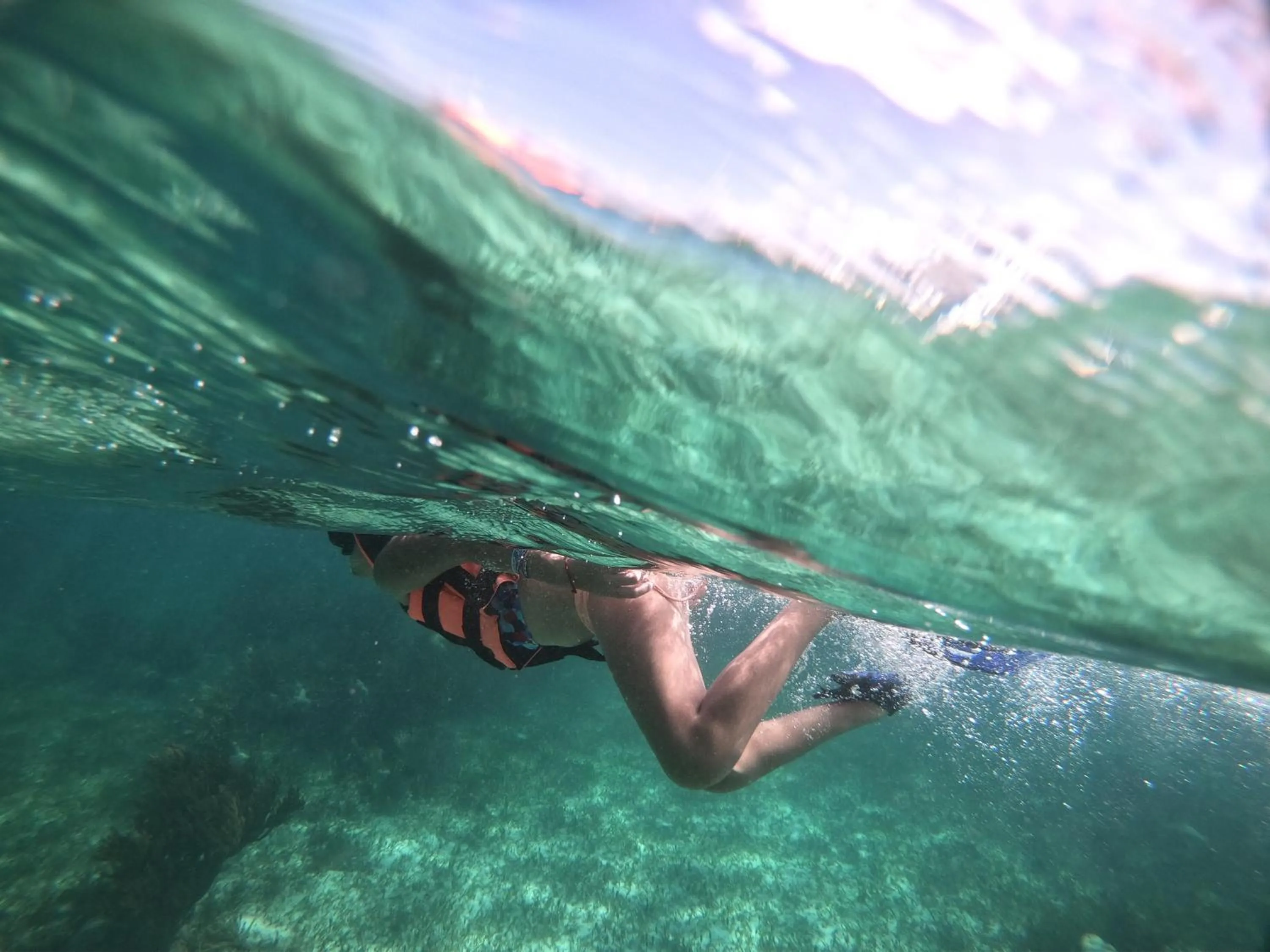 Snorkeling in Hostal Cuca Macuca