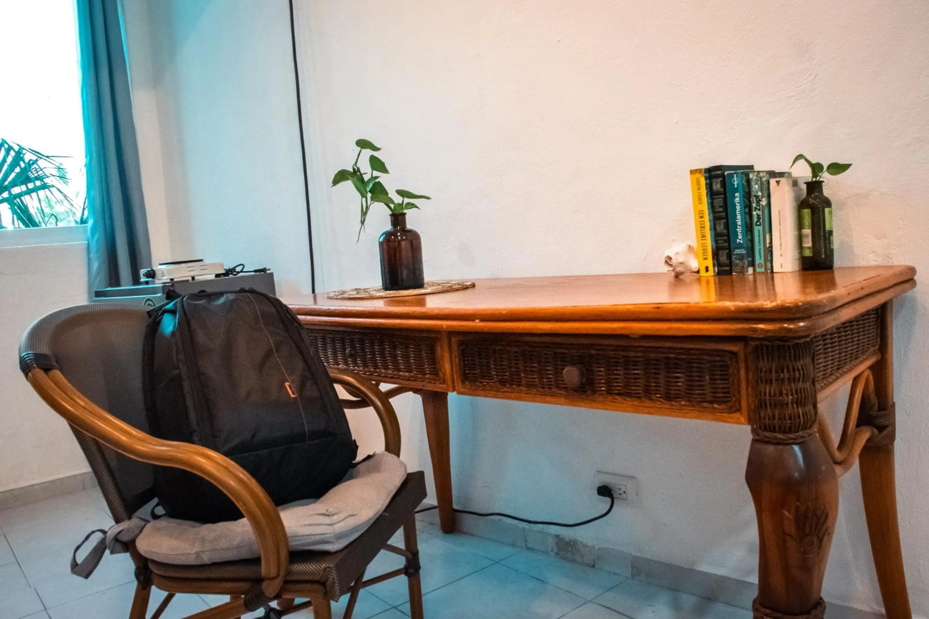 Seating area in Hostal Cuca Macuca