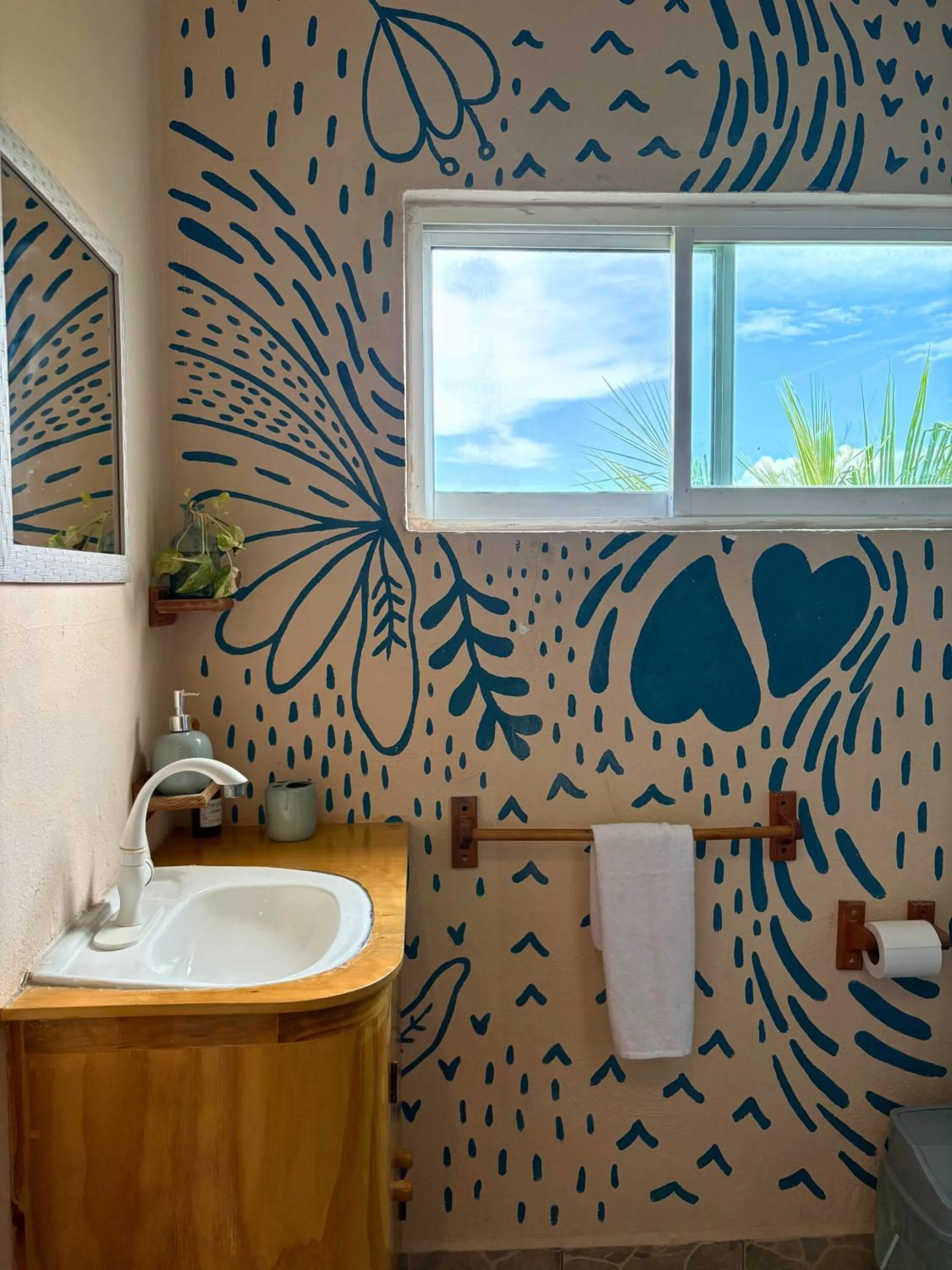 Natural landscape in Hostal Cuca Macuca