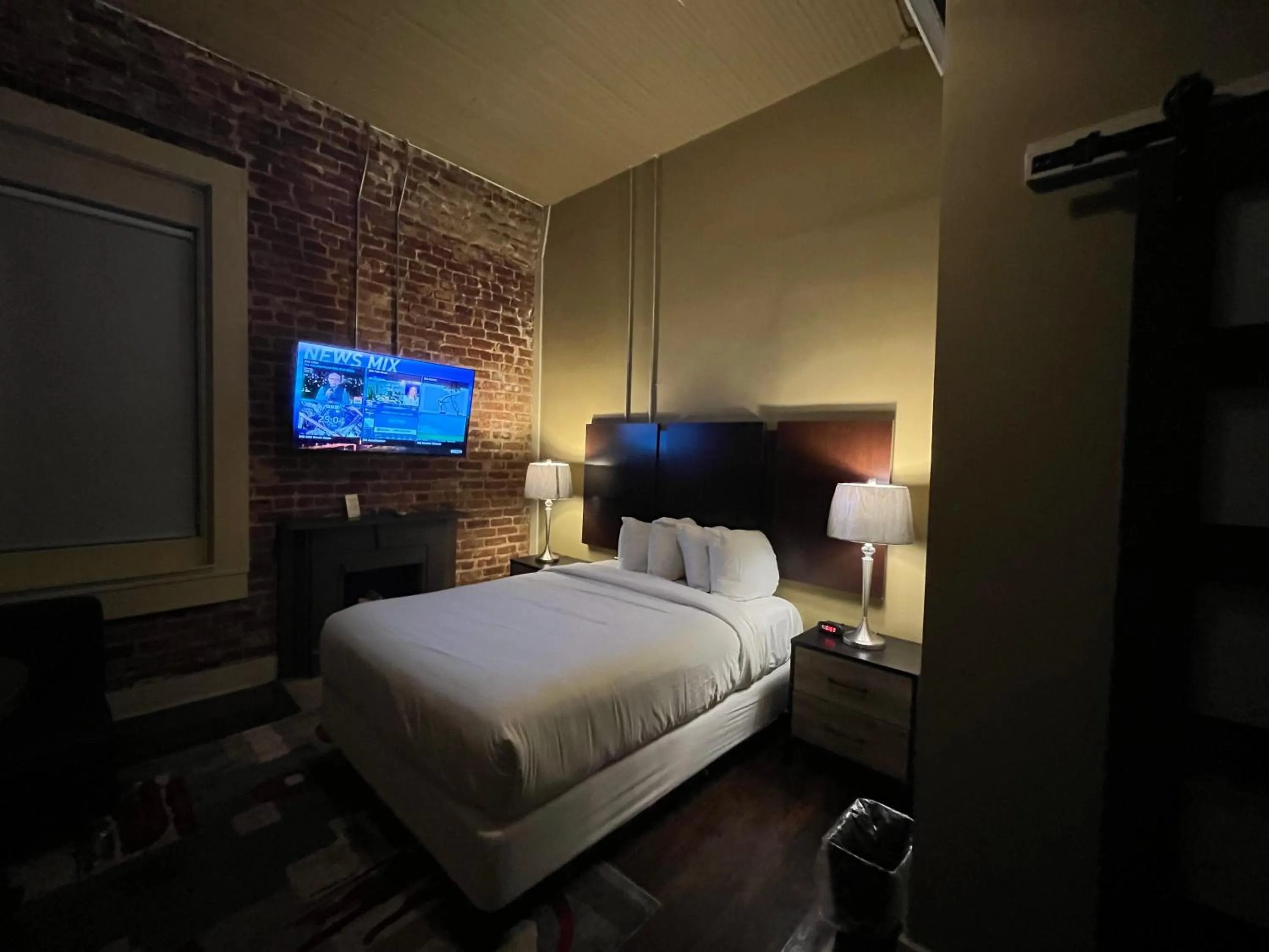 Bed in The Skylight Hotel